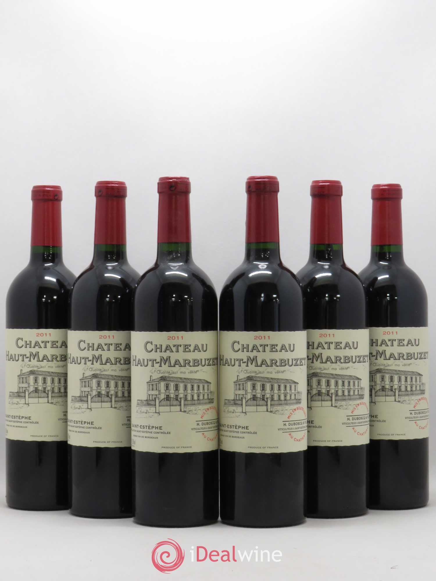 Château Haut Marbuzet 2011 - Lot de 6 bouteilles - 0