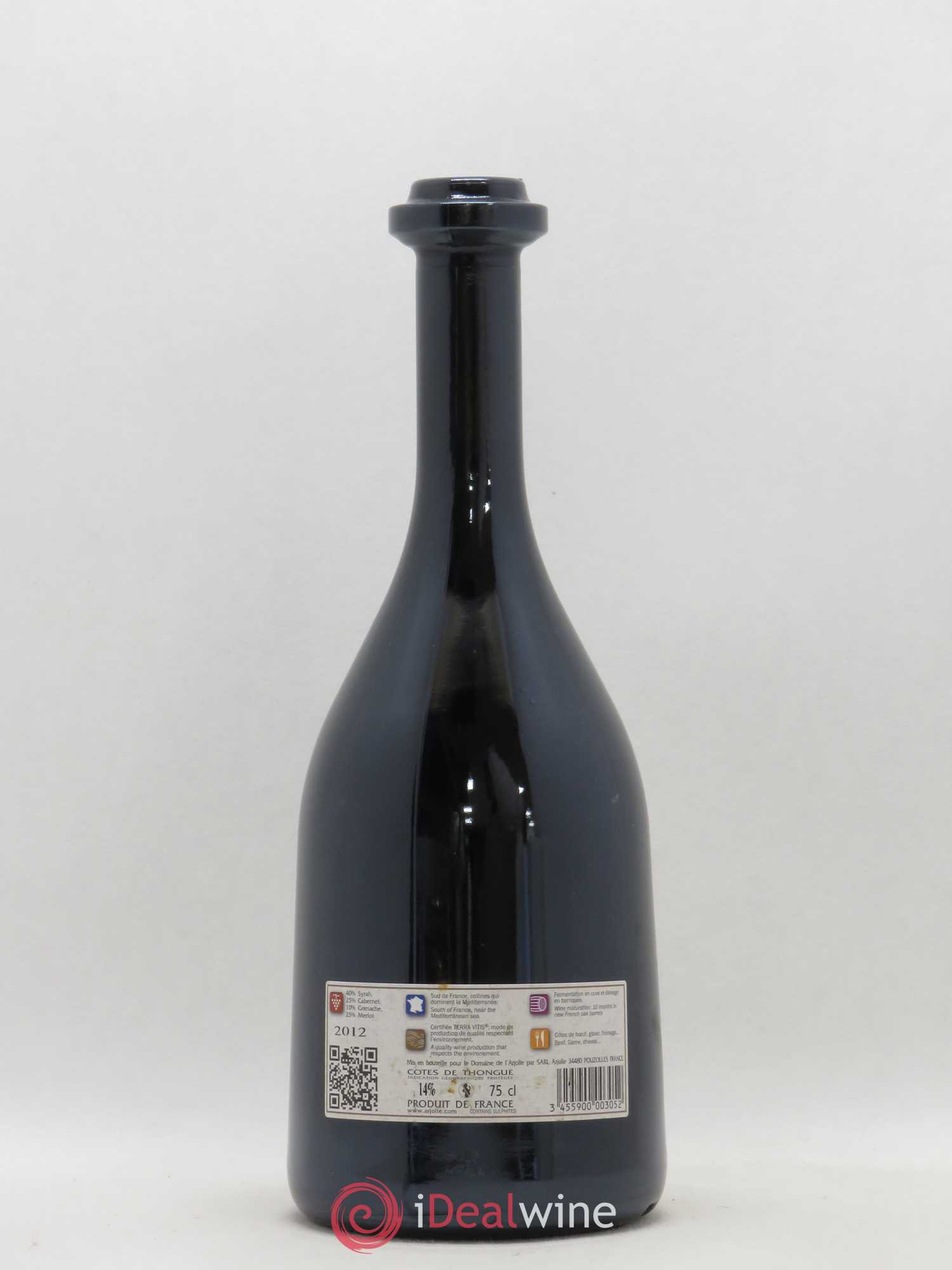 Languedoc IGP Côtes de Thongue Paradoxe Domaine de l'Arjolle 2012 - Posten von 1 Flasche - 1