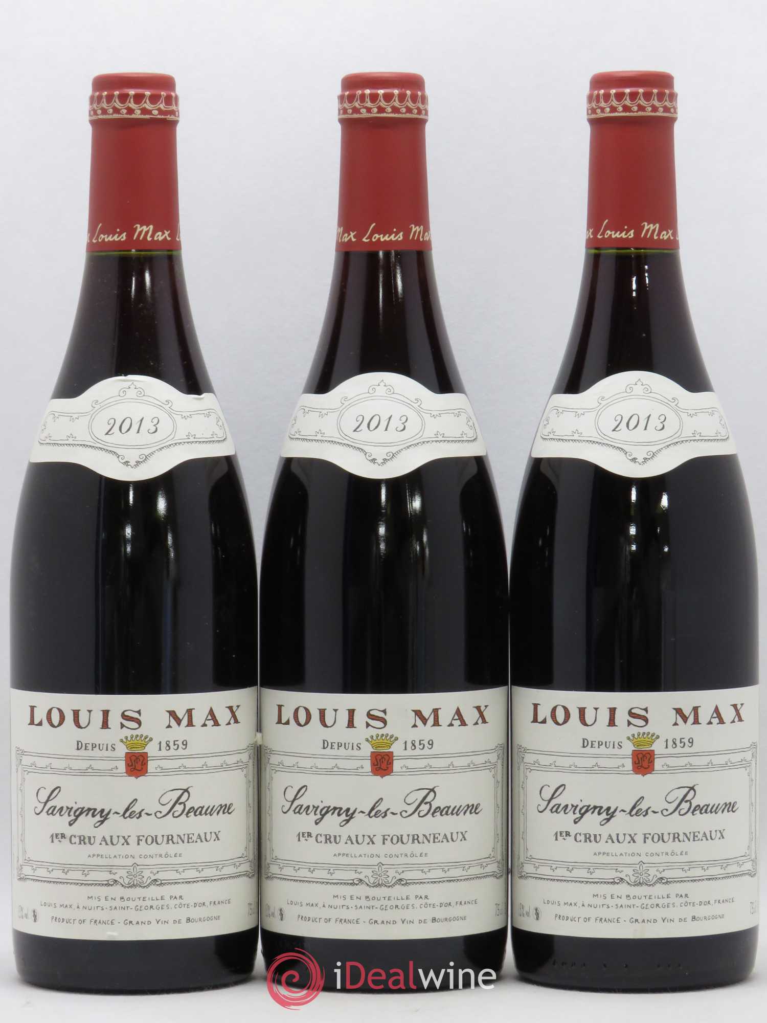 Savigny-lès-Beaune 1er Cru Aux Fourneaux Louis Max 2013 - Posten von 3 Flaschen - 0