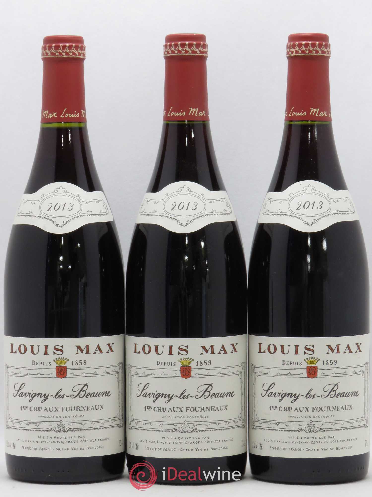 Savigny-lès-Beaune 1er Cru Aux Fourneaux Louis Max 2013 - Posten von 3 Flaschen - 0