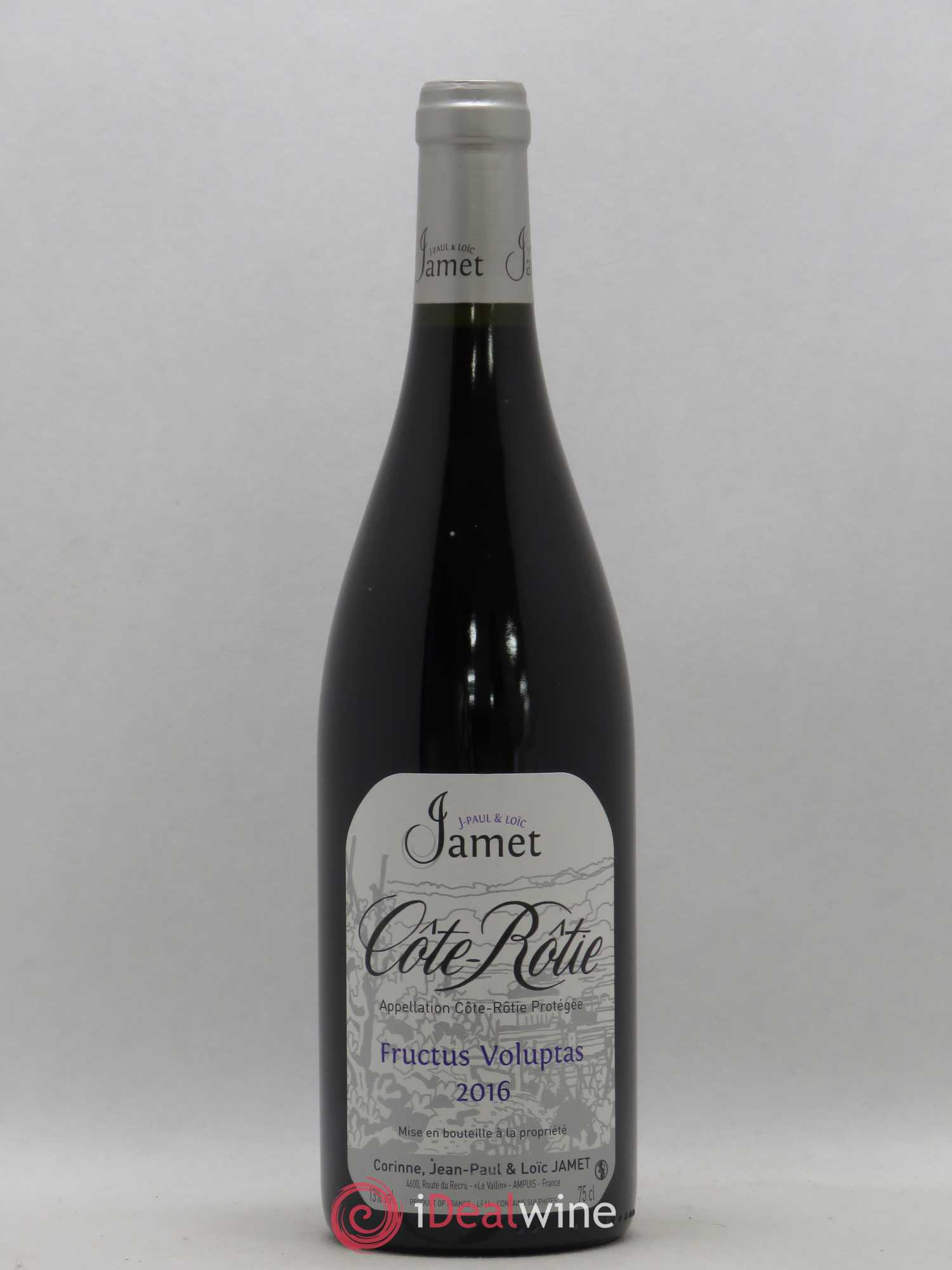Côte-Rôtie Fructus Voluptas Jamet (Domaine) 2016 - Lot de 1 bouteille - 0