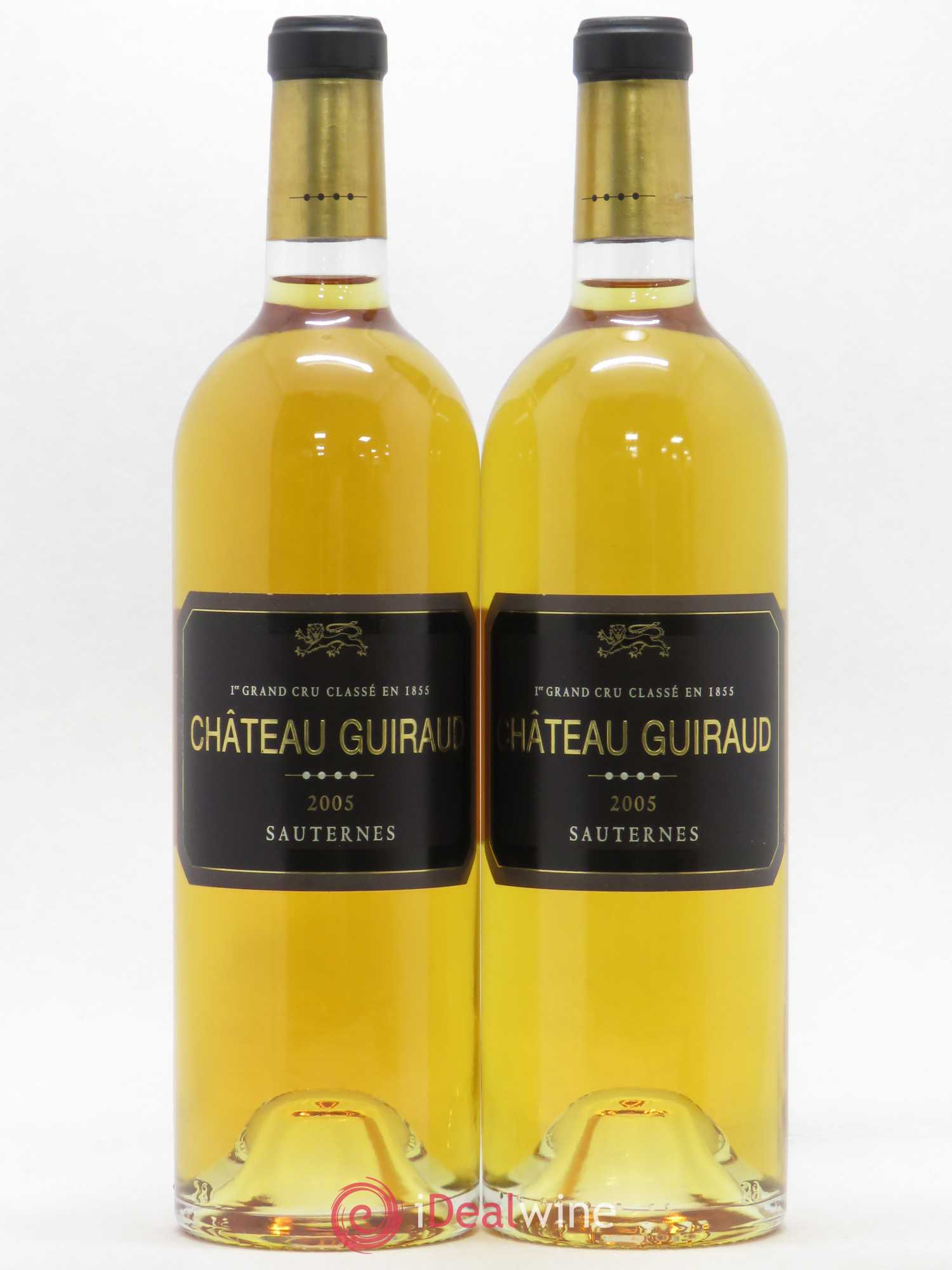 Château Guiraud 1er Grand Cru Classé (senza prezzo di riserva) 2005 - Lotto di 2 bottiglie - 0