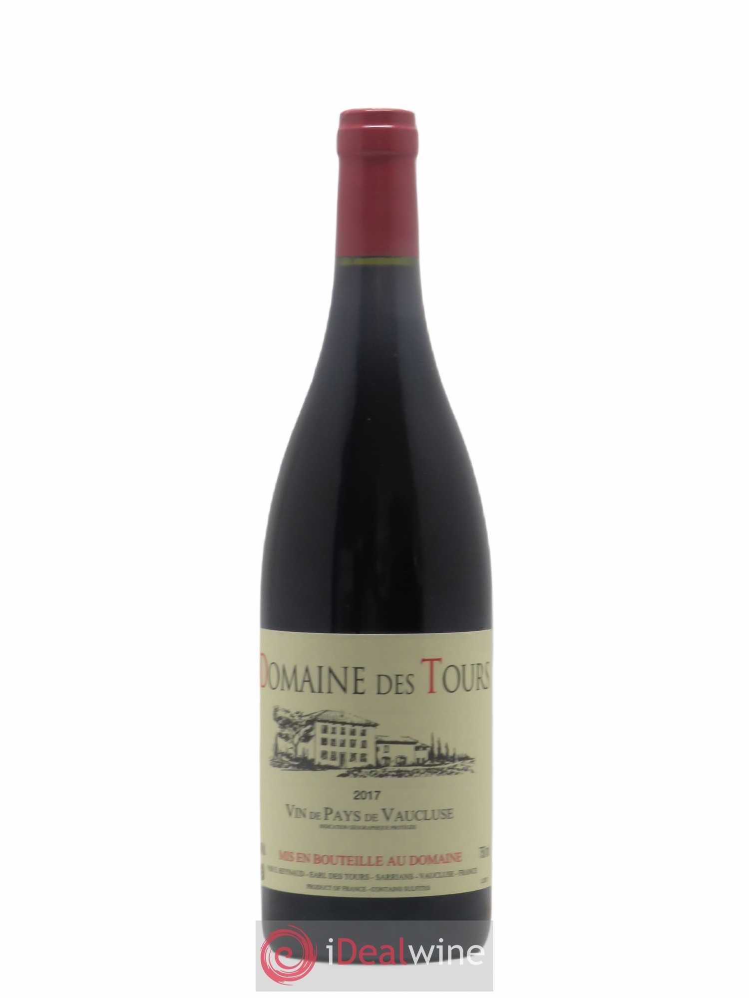 Vaucluse (Vin de Pays de Vaucluse) Domaine des Tours Emmanuel Reynaud 2017 - Lot de 1 bouteille - 0