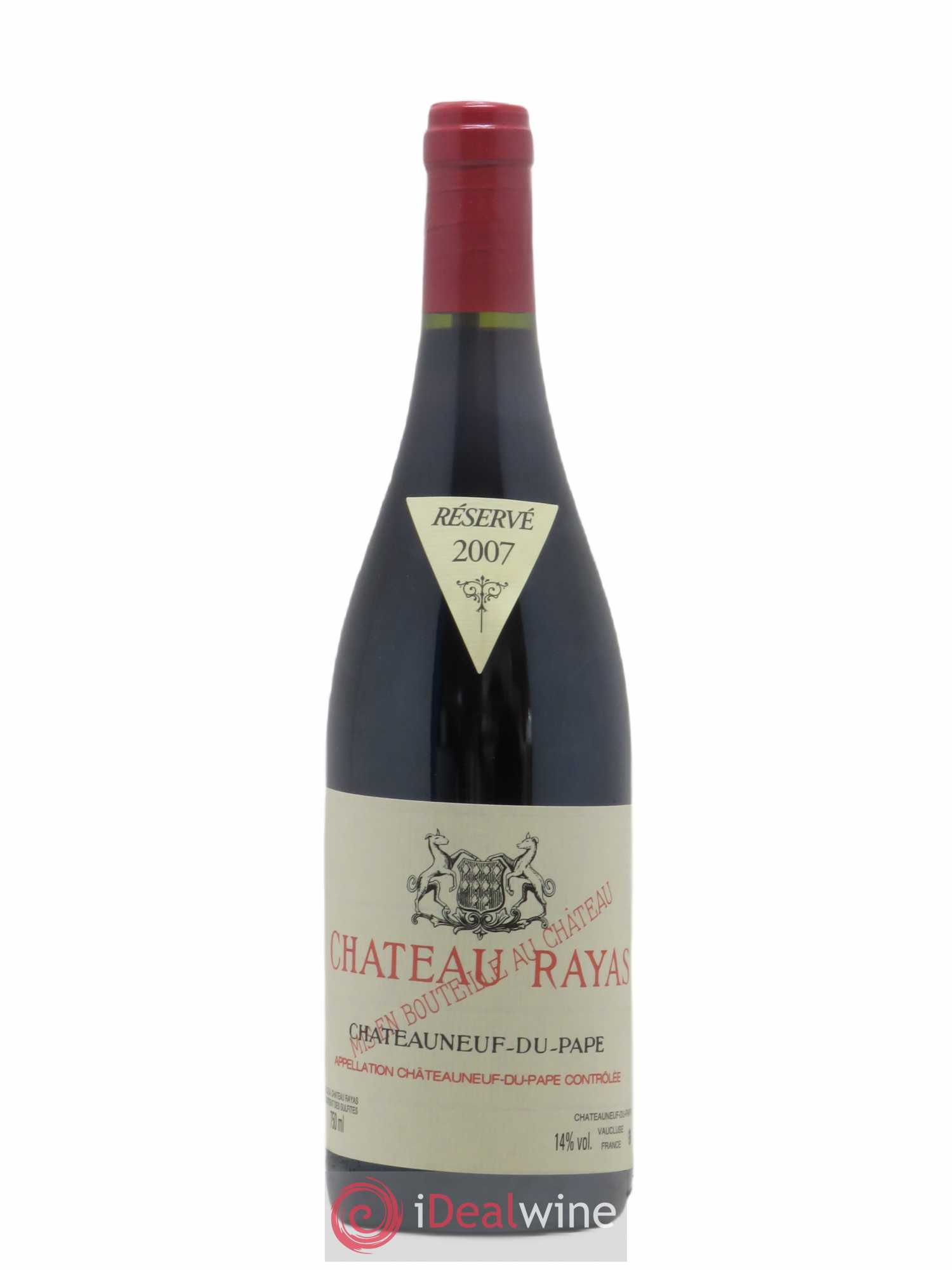 Châteauneuf-du-Pape Château Rayas Emmanuel Reynaud 2007 - Lot de 1 bouteille - 0