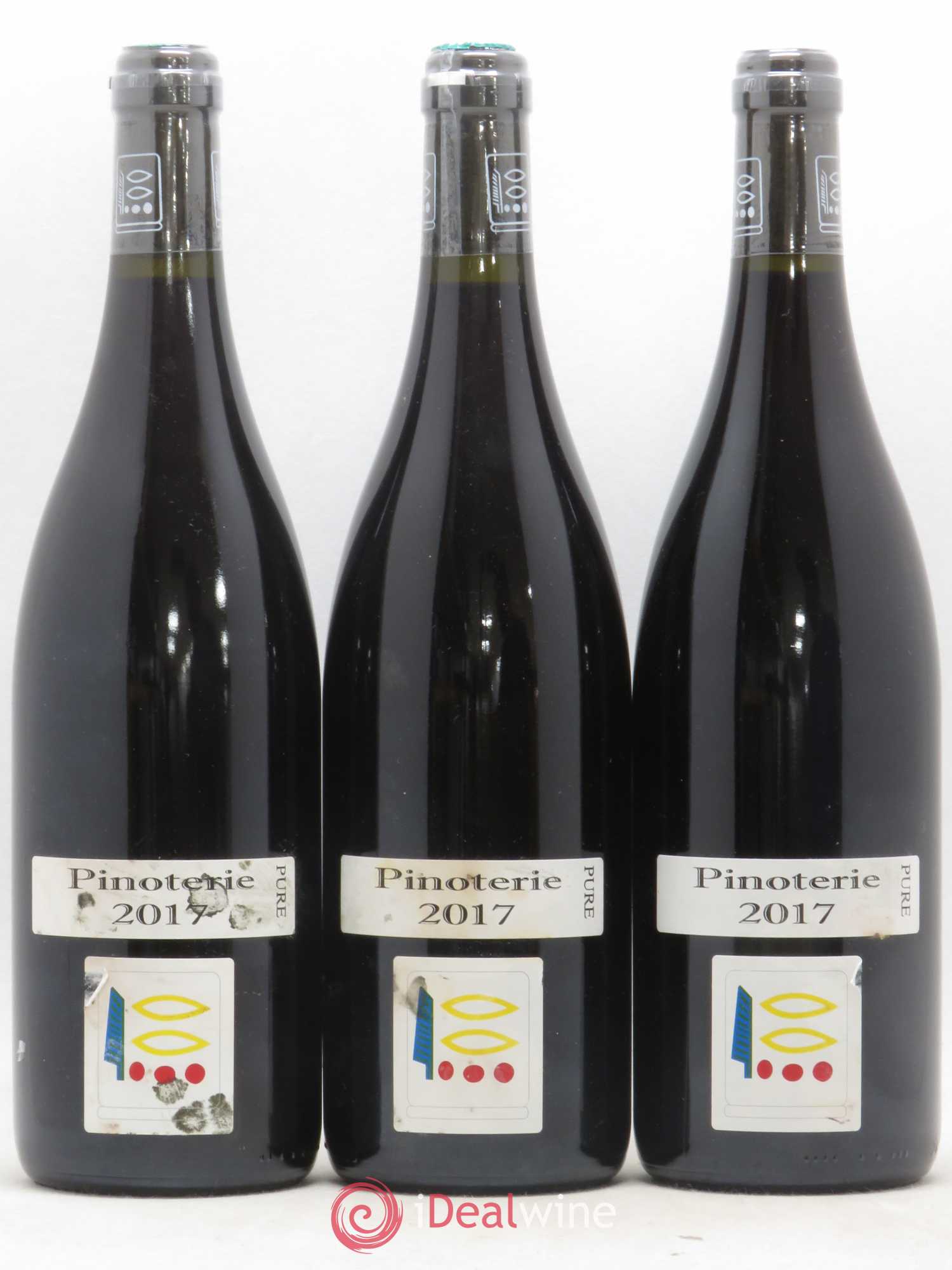 Bourgogne Pinoterie Prieuré Roch Pure 2017 - Lot de 3 bouteilles - 0