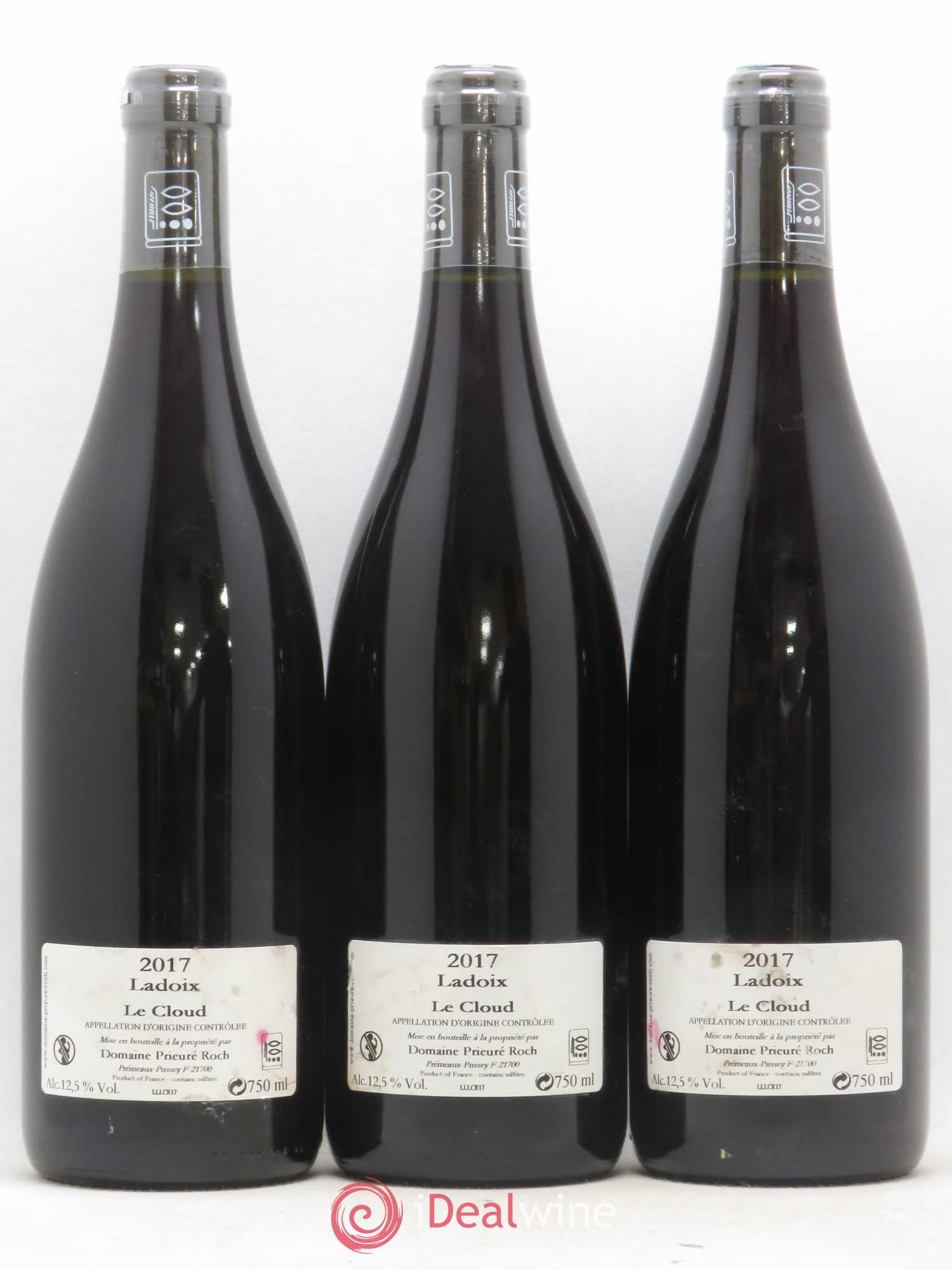 Ladoix Le Cloud Prieuré Roch 2017 - Lot de 3 bouteilles - 1