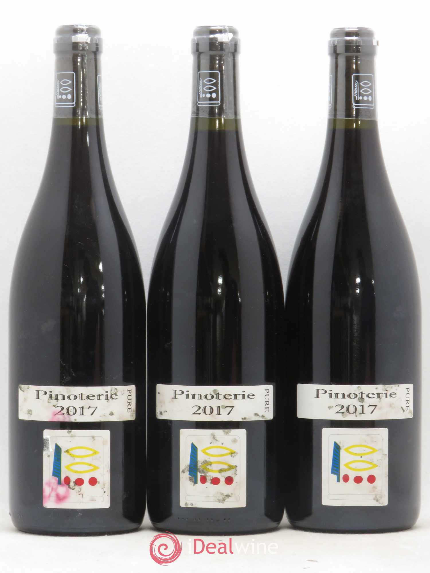 Bourgogne Pinoterie Prieuré Roch Pure 2017 - Lot de 3 bouteilles - 0