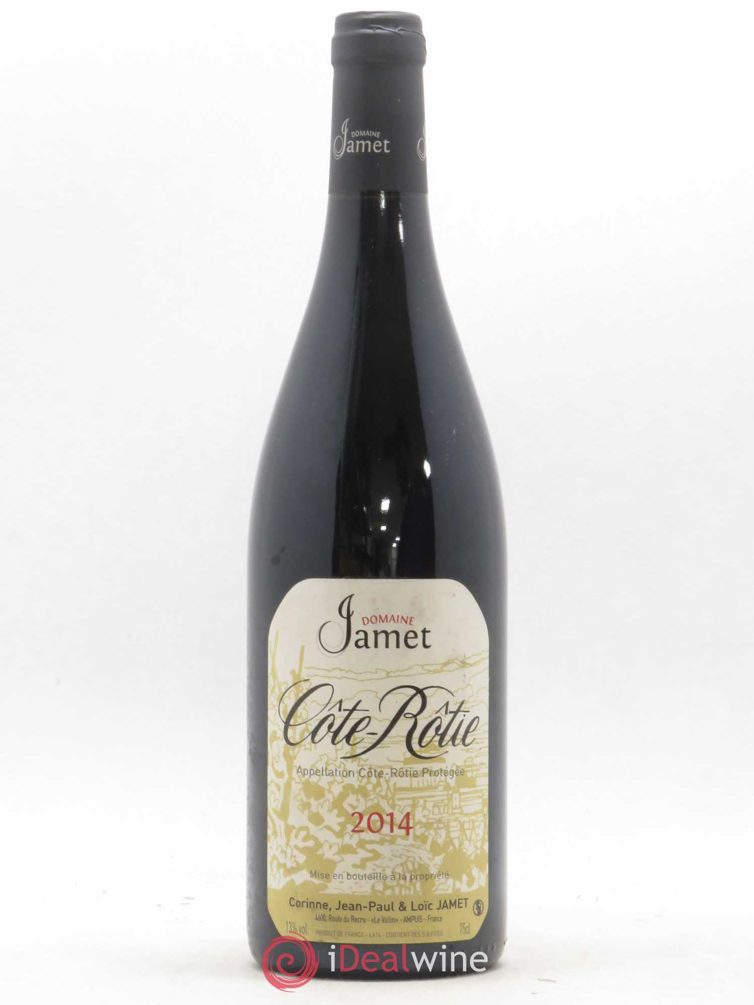 Côte-Rôtie Jamet (Domaine) 2014 - Lot de 1 bouteille - 0