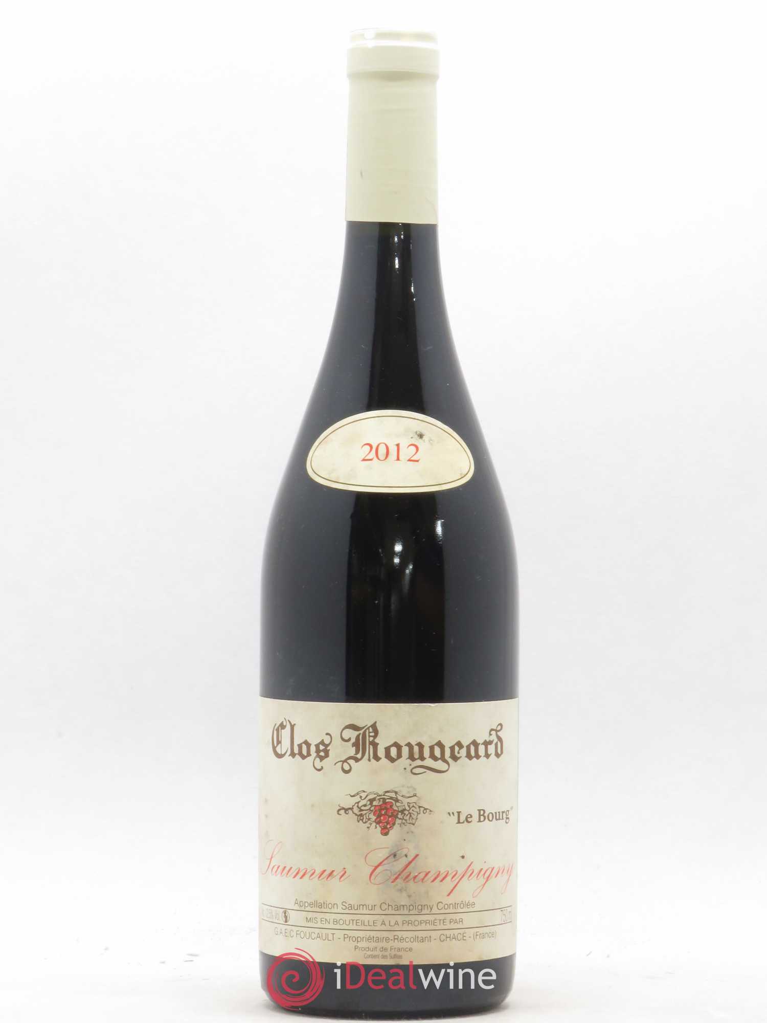 Saumur-Champigny Le Bourg Clos Rougeard 2012 - Lot de 1 bouteille - 0