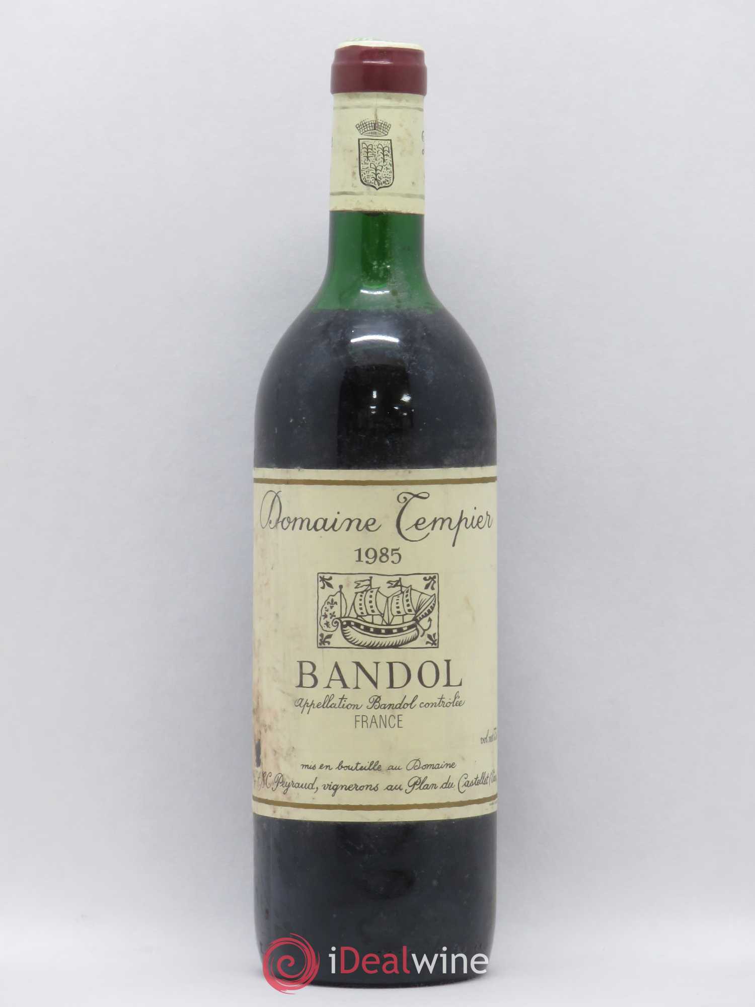 Bandol Domaine Tempier Famille Peyraud 1985 - Lot de 1 bouteille - 0