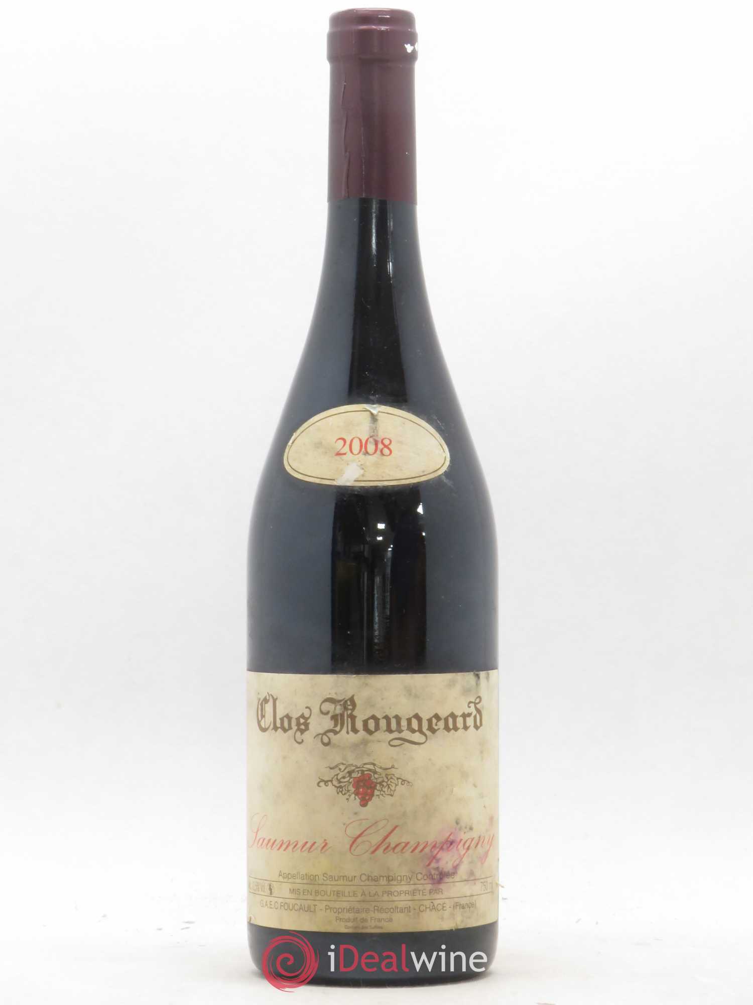 Saumur-Champigny Clos Rougeard 2008 - Posten von 1 Flasche - 0
