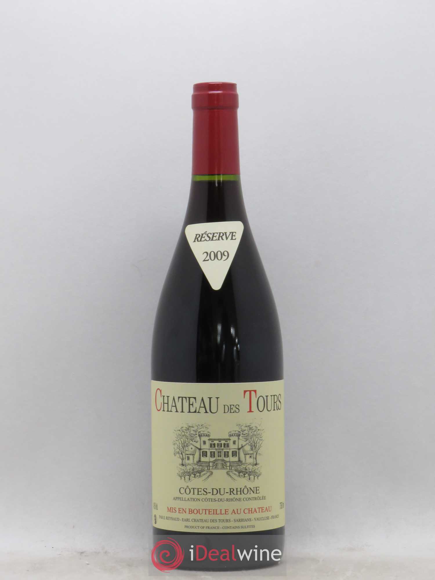 Côtes-du-Rhône Château des Tours Emmanuel Reynaud 2009 - Lot de 1 bouteille - 0