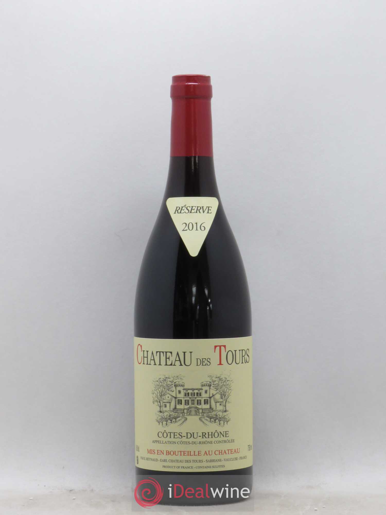 Côtes-du-Rhône Château des Tours Emmanuel Reynaud 2016 - Lot de 1 bouteille - 0