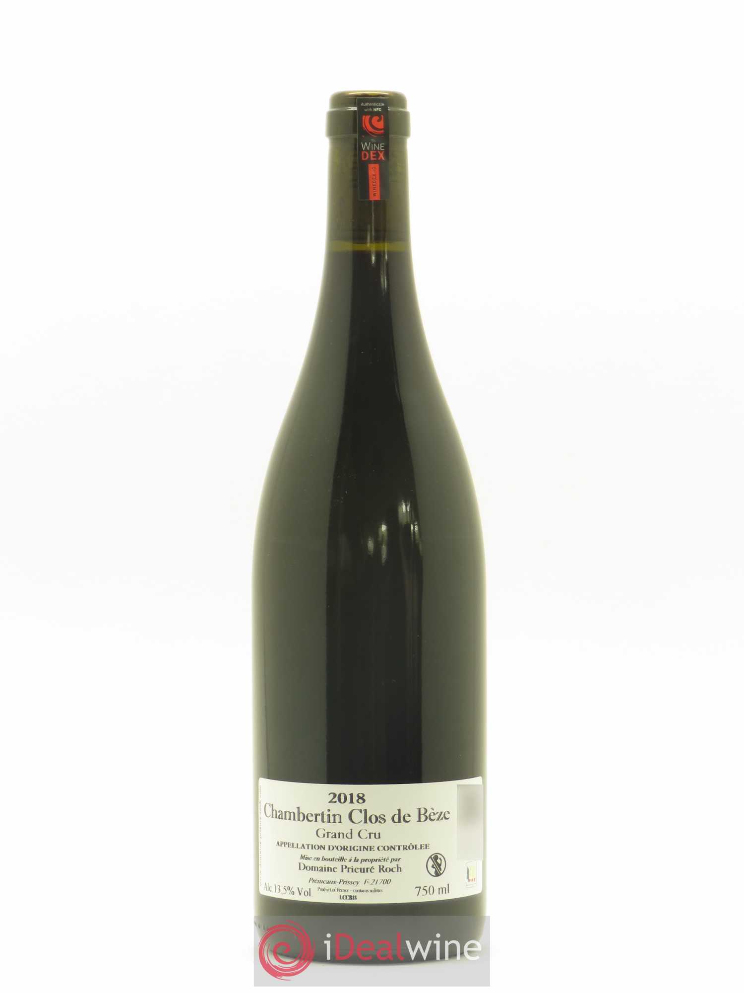 Chambertin Clos de Bèze Grand Cru Prieuré Roch 2018 - Lot de 1 bouteille - 1