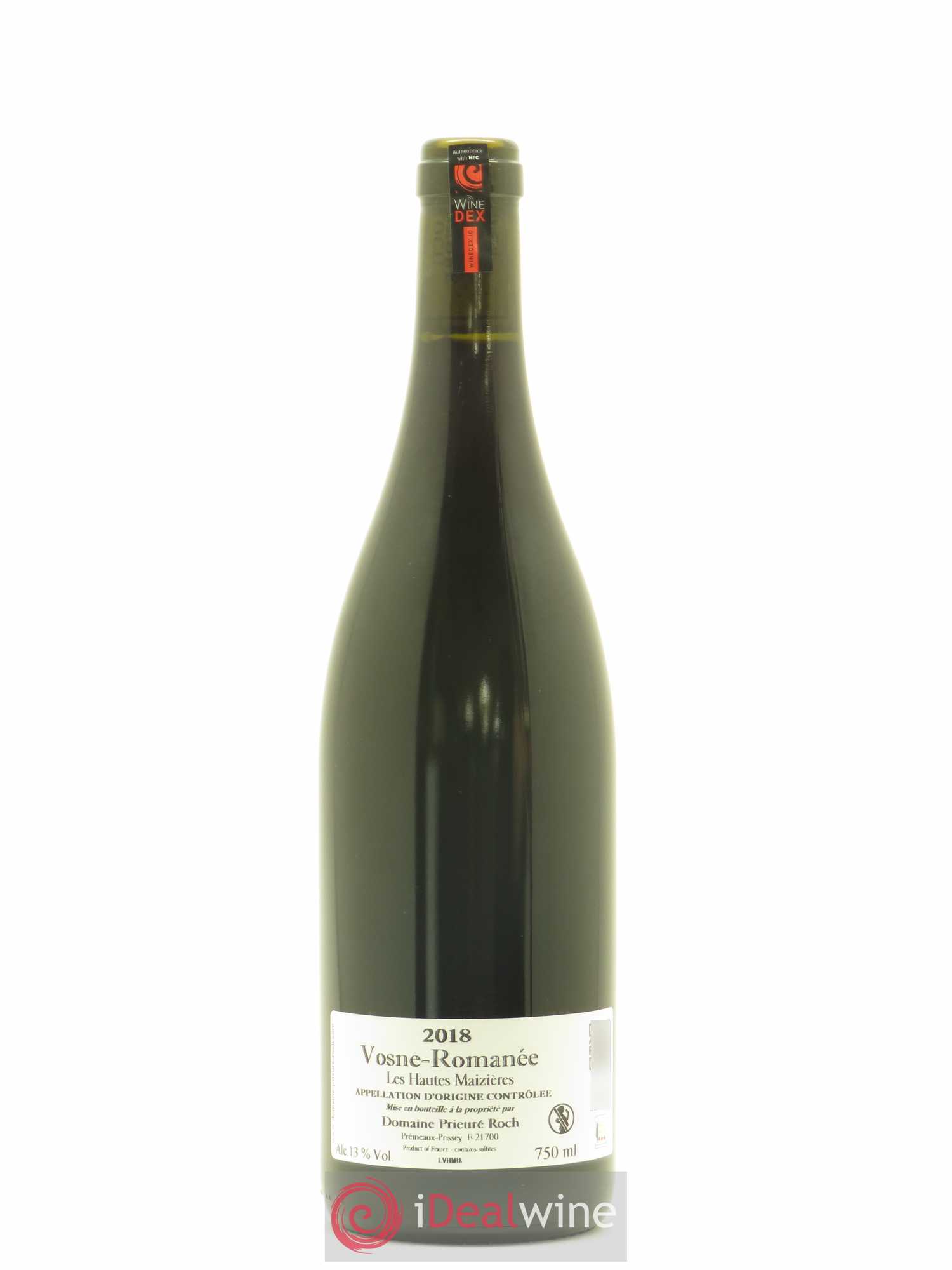 Vosne-Romanée Les Hautes Maizières Prieuré Roch 2018 - Lot de 1 bouteille - 1