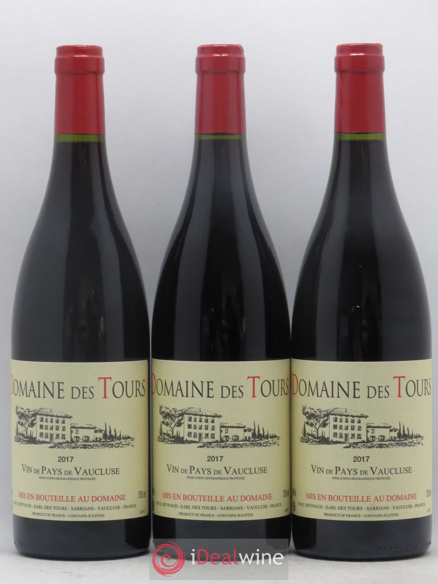 Vaucluse (Vin de Pays de Vaucluse) Domaine des Tours Emmanuel Reynaud 2017 - Lotto di 6 bottiglie - 2