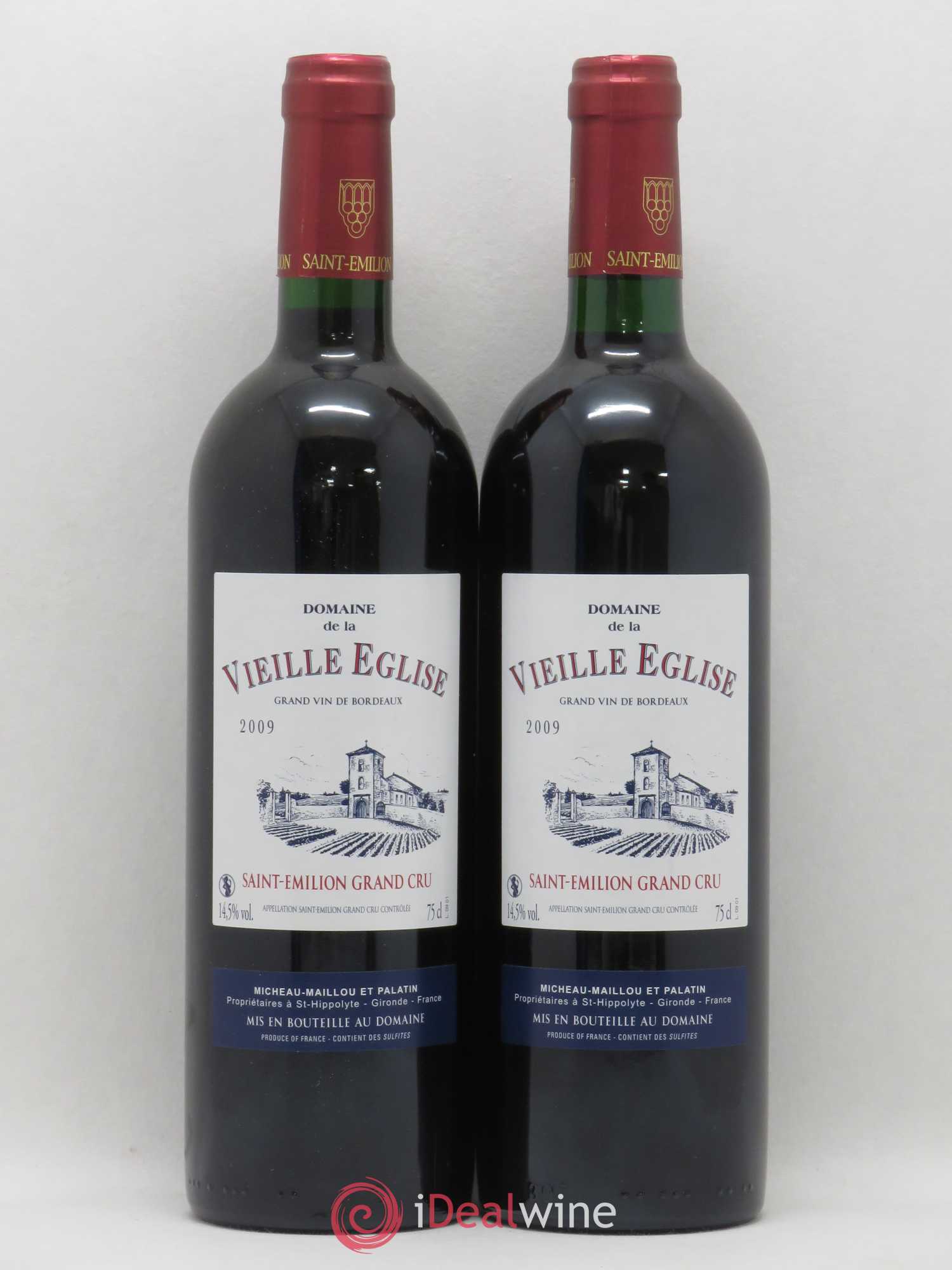 Clos de la Vieille Eglise 2009 - Lot de 2 bouteilles - 0