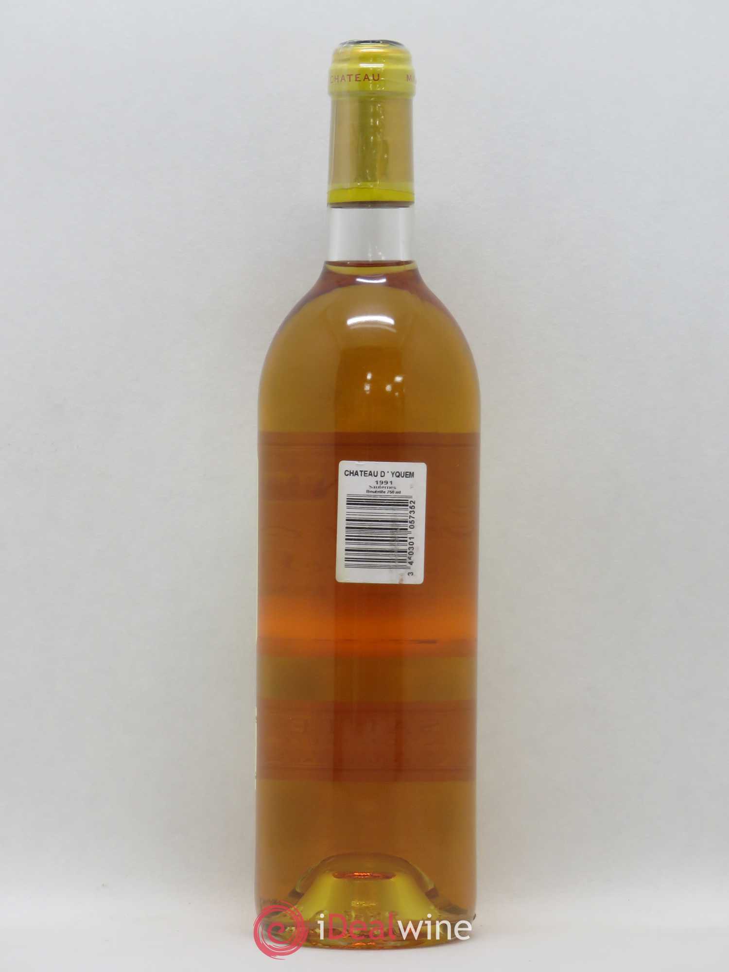 Château d' Yquem 1er Cru Classé Supérieur 1991 - Lotto di 1 bottiglia - 1