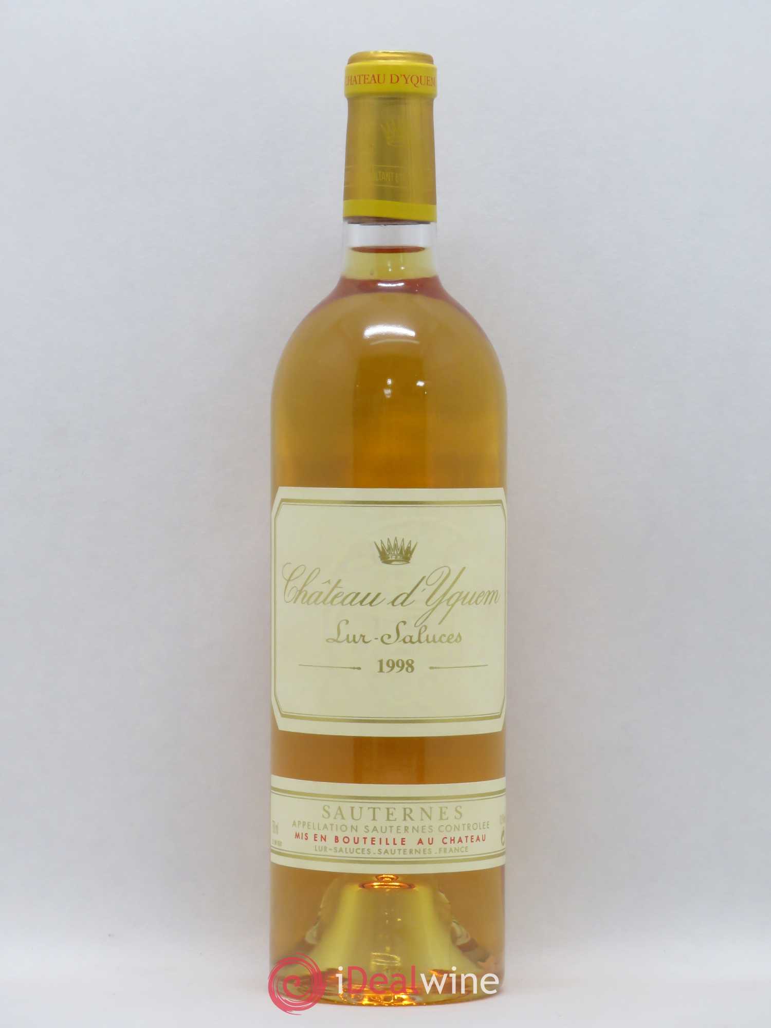 Château d' Yquem 1er Cru Classé Supérieur 1998 - Lot de 1 bouteille - 0