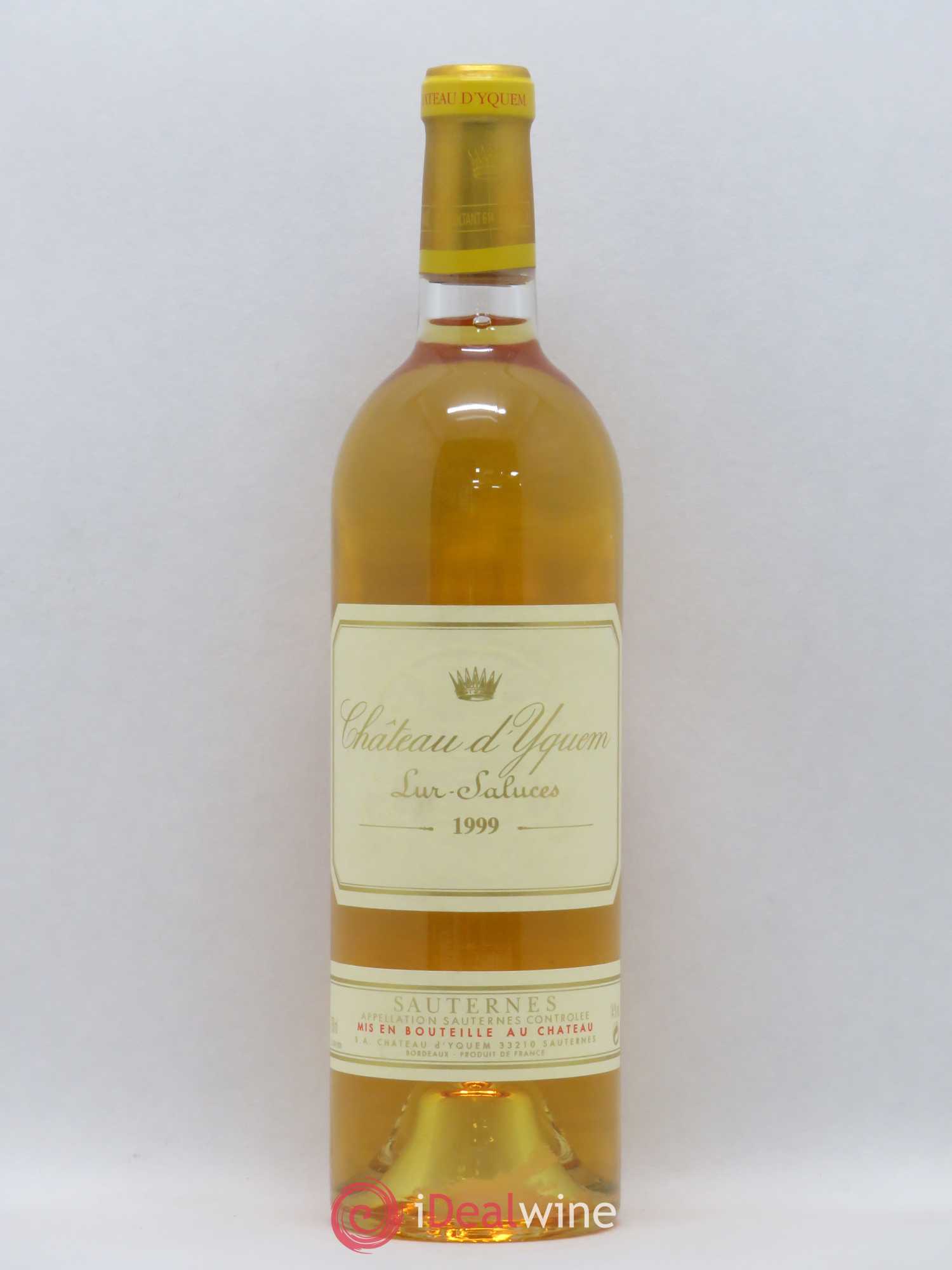 Château d' Yquem 1er Cru Classé Supérieur 1999 - Lotto di 1 bottiglia - 0