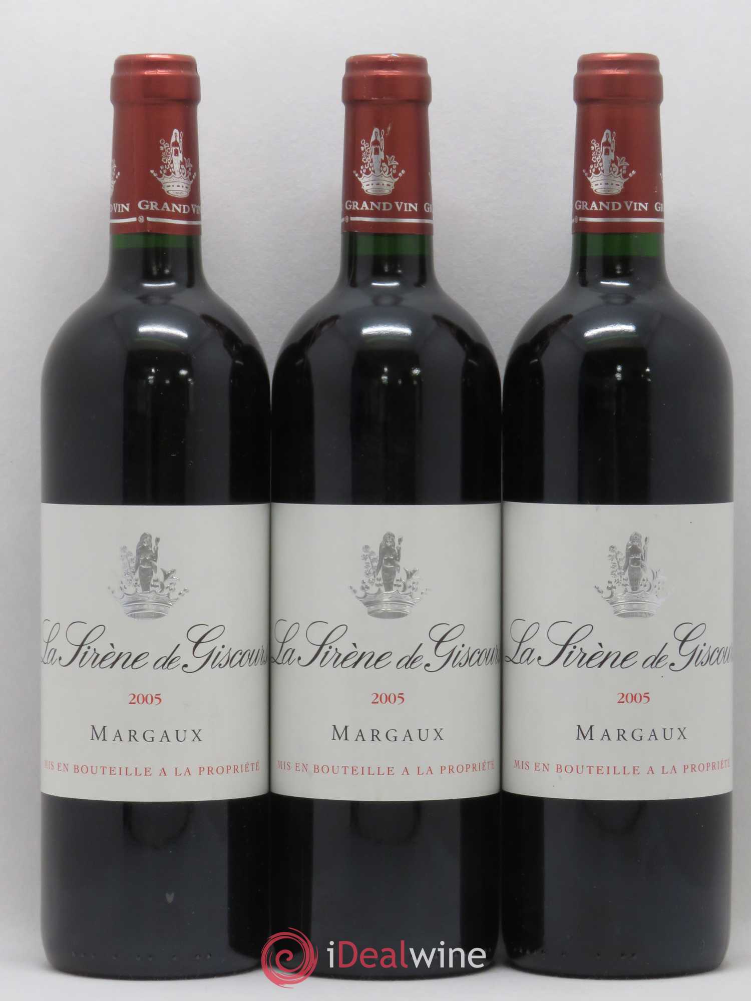 La Sirène de Giscours 2005 - Lot de 3 bouteilles - 0