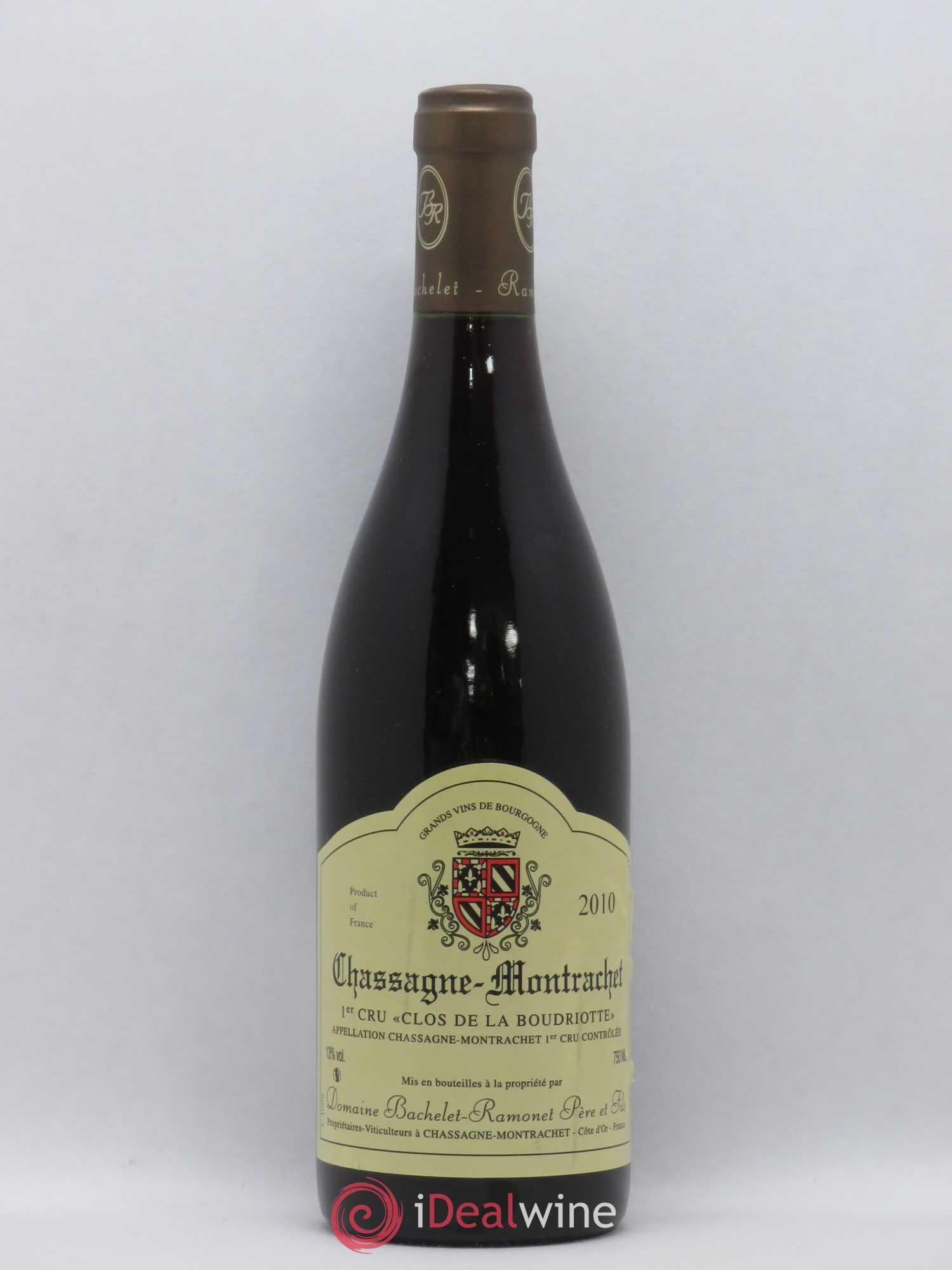 Chassagne-Montrachet 1er Cru Clos De la Boudriotte Domaine Bachelet-Ramonet 2010 - Posten von 1 Flasche - 0