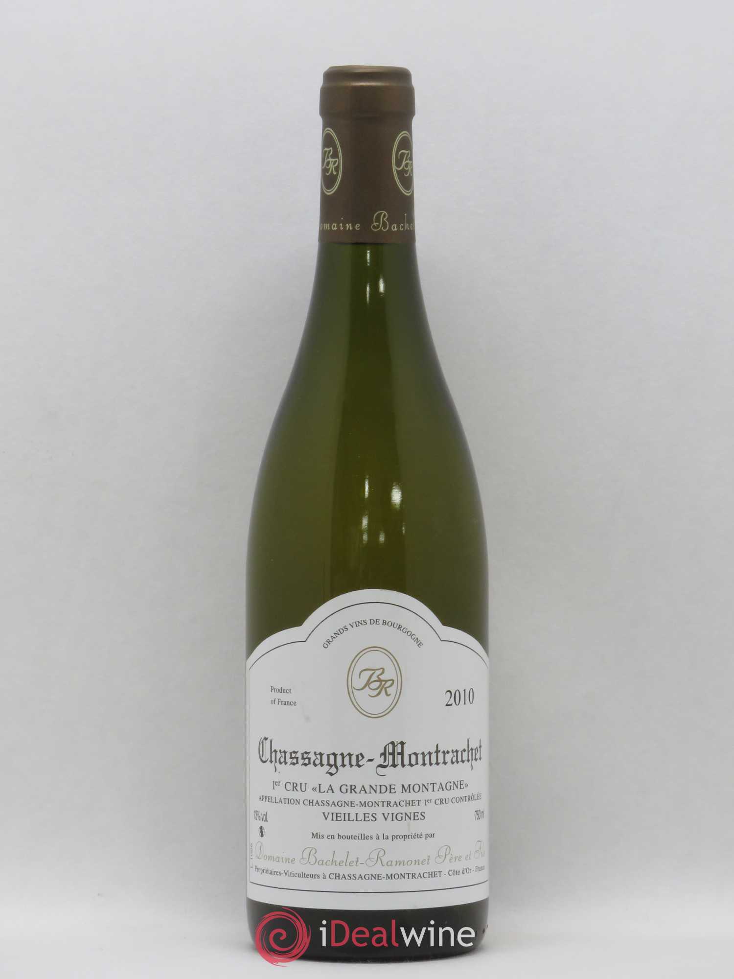 Chassagne-Montrachet 1er Cru Grande-Montagne Domaine Bachelet-Ramonet Père et Fils La grande Montagne, Vieilles Vignes 2010 - Posten von 1 Flasche - 0