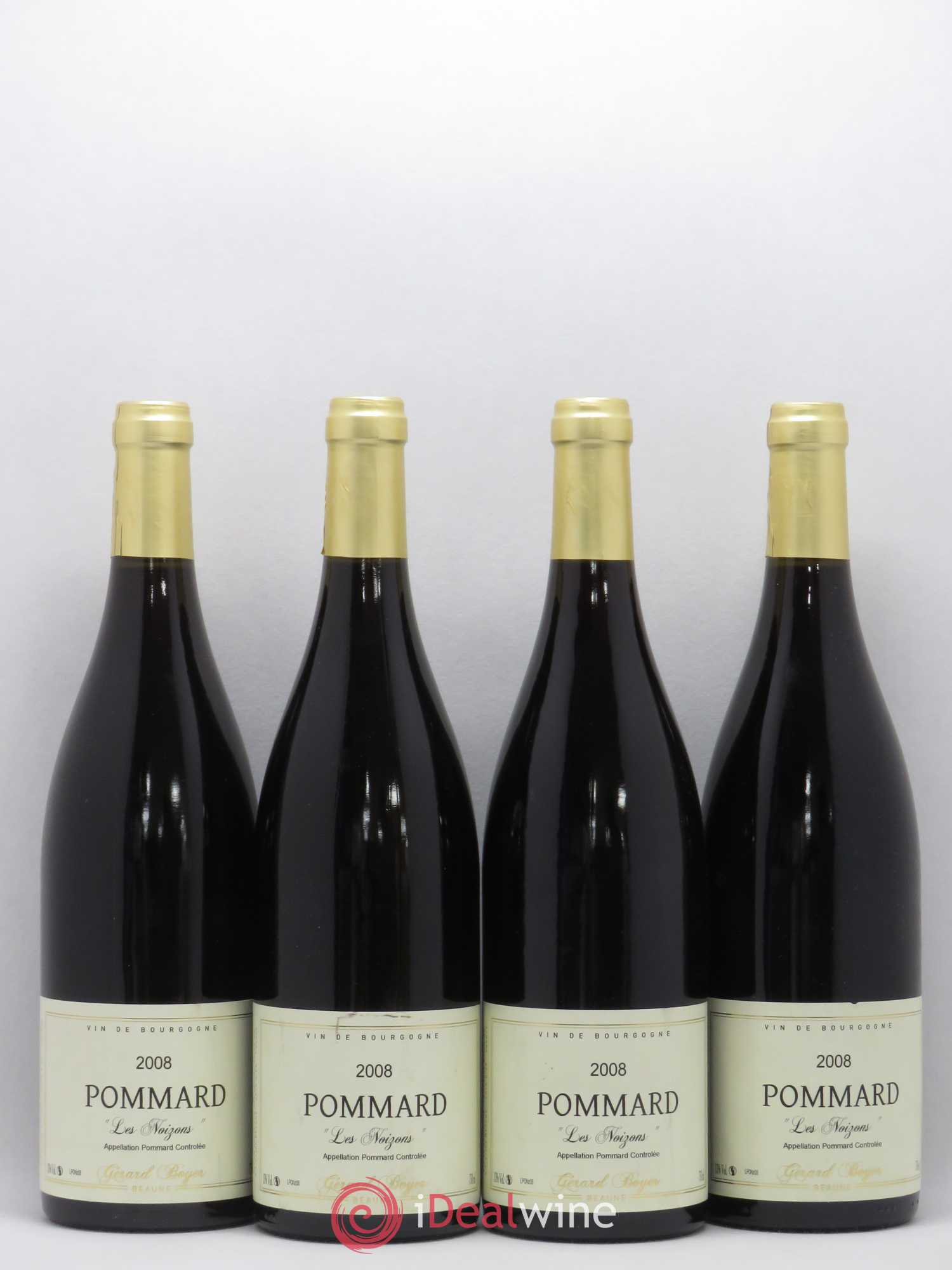 Pommard Les Noizons Boyer 2008 - Posten von 4 Flaschen - 0
