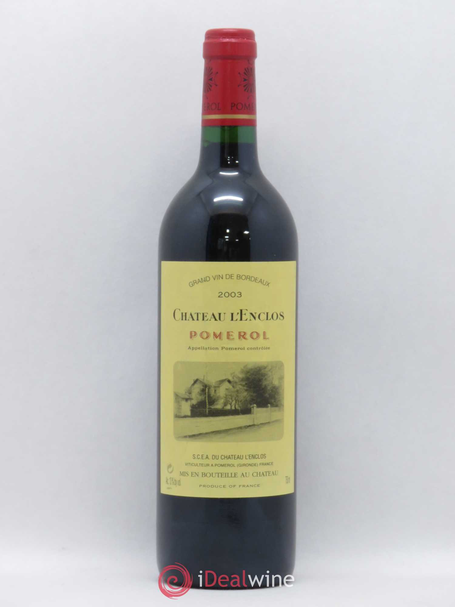 Château l' Enclos 2003 - Lot de 1 bouteille - 0