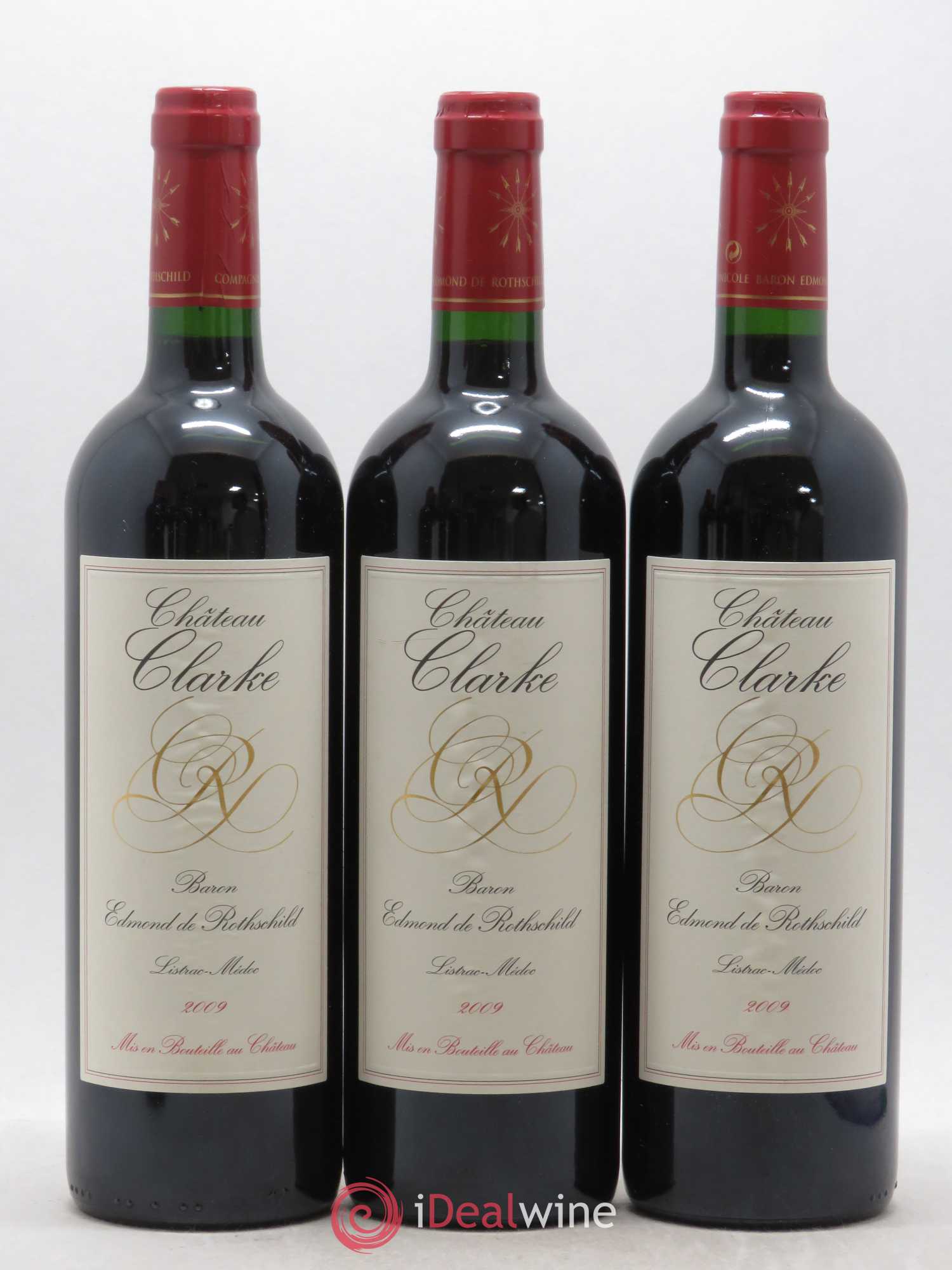 Château Clarke 2009 - Lot of 6 bottles - 1