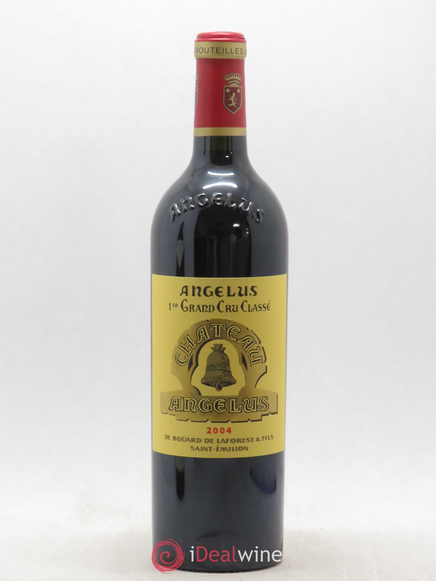 Château Angélus 1er Grand Cru Classé A 2004 - Lot de 1 bouteille - 0
