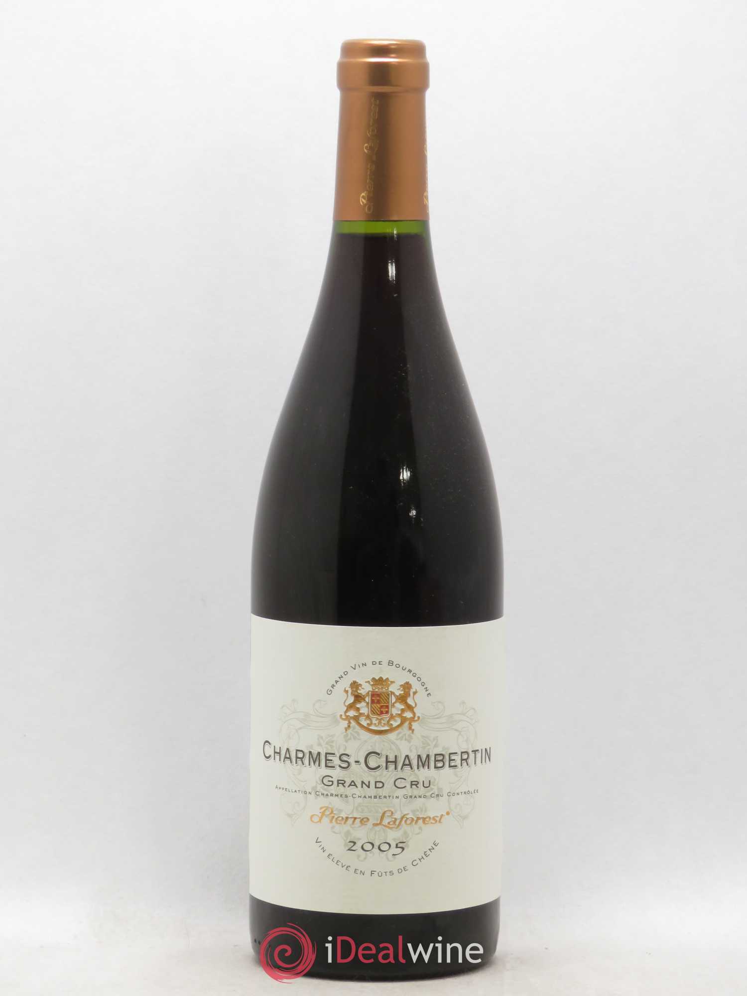 Charmes-Chambertin Grand Cru Pierre Laforest 2005 - Lot de 1 bouteille - 0