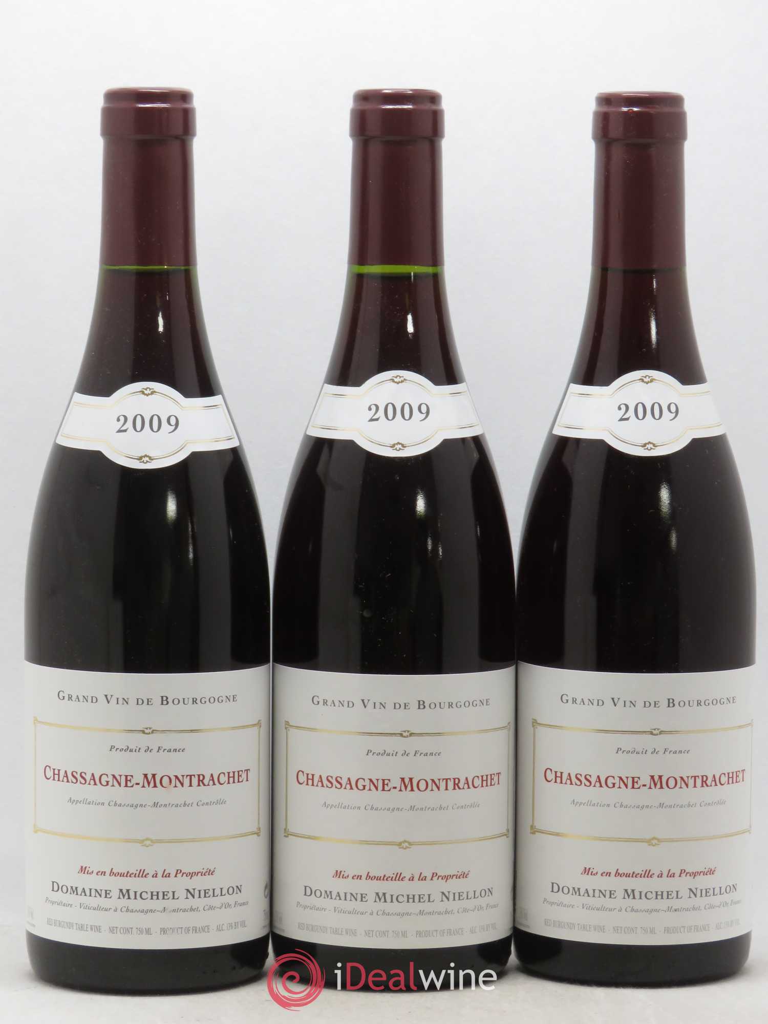 Chassagne-Montrachet Michel Niellon 2009 - Lot de 3 bouteilles - 0