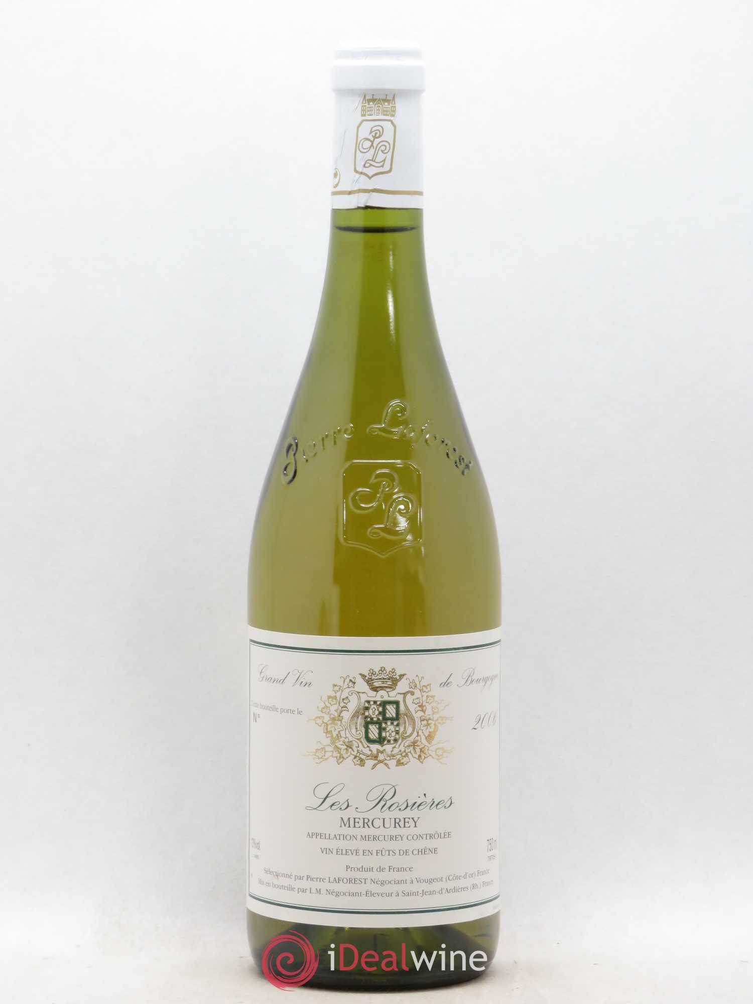 Mercurey Les Rosieres Pierre Laforest 2006 - Posten von 1 Flasche - 0