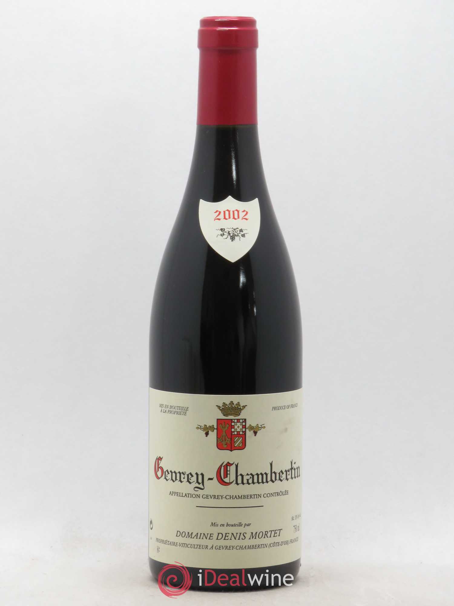 Gevrey-Chambertin Denis Mortet (Domaine) 2002 - Lot de 1 bouteille - 0