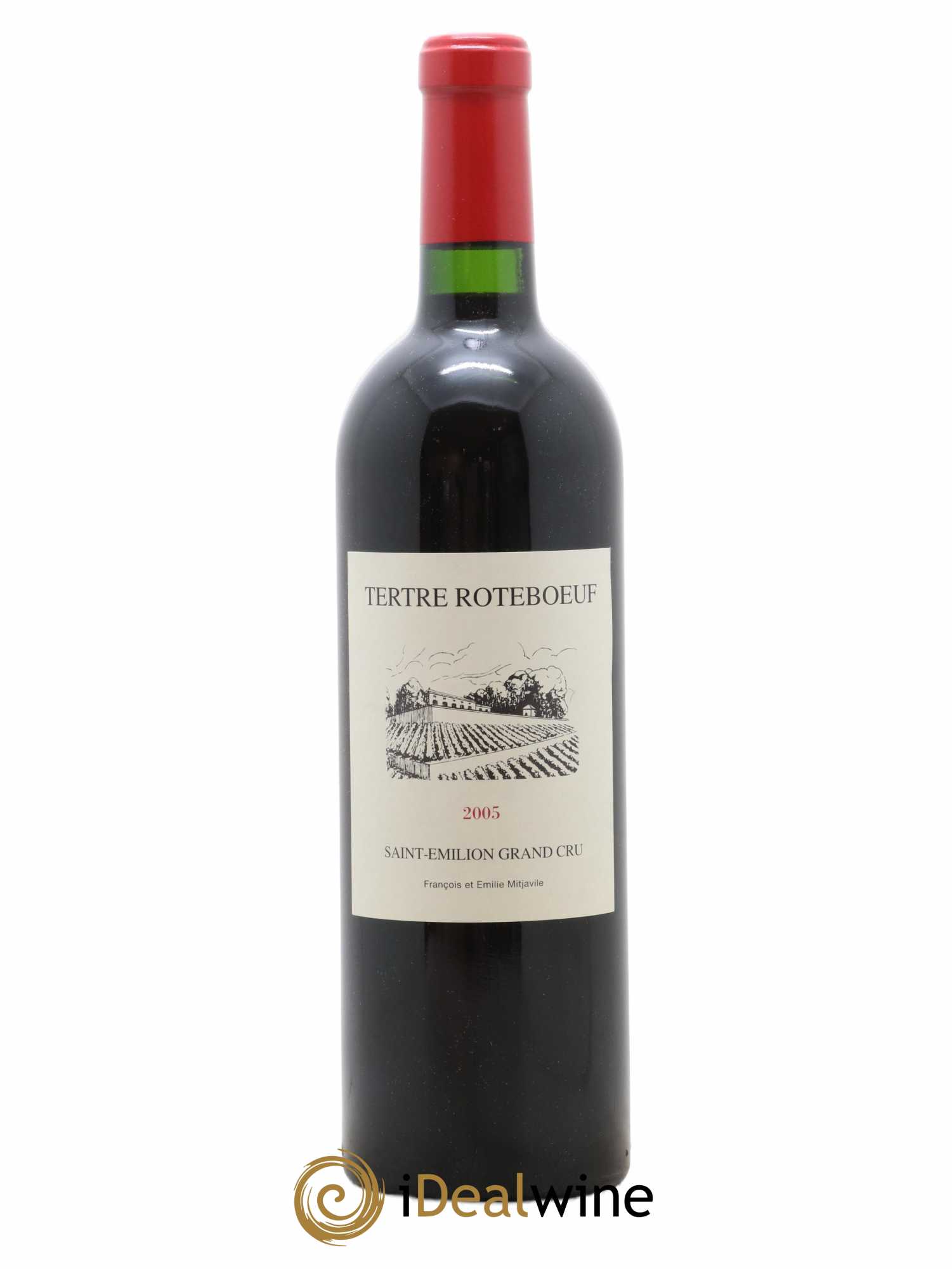 Château Tertre Roteboeuf 2005 - Lot de 1 bouteille - 0