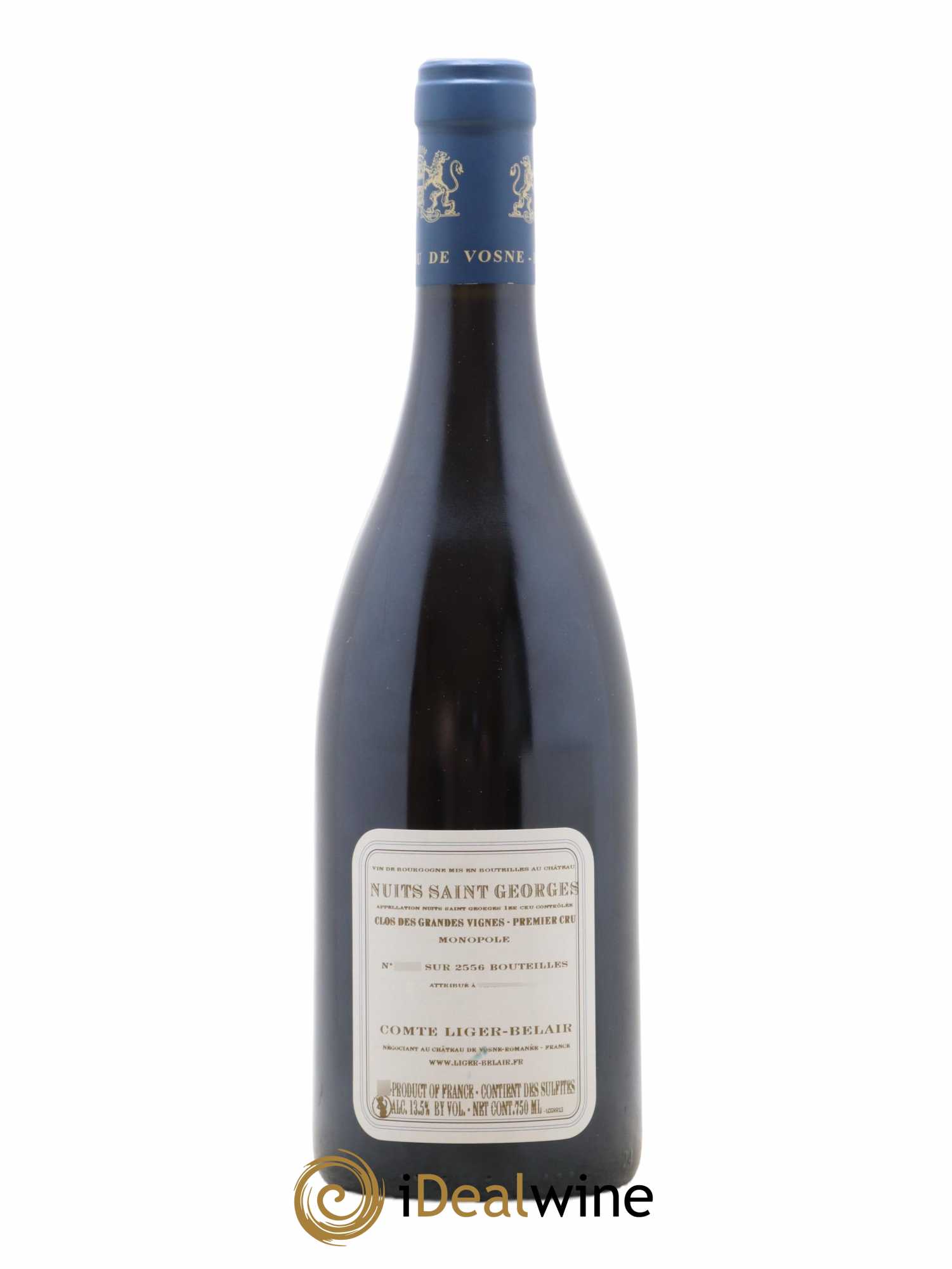 Nuits-Saint-Georges 1er Cru Clos des Grandes Vignes Comte Liger-Belair (Domaine du) 2013 - Lot de 1 bouteille - 1