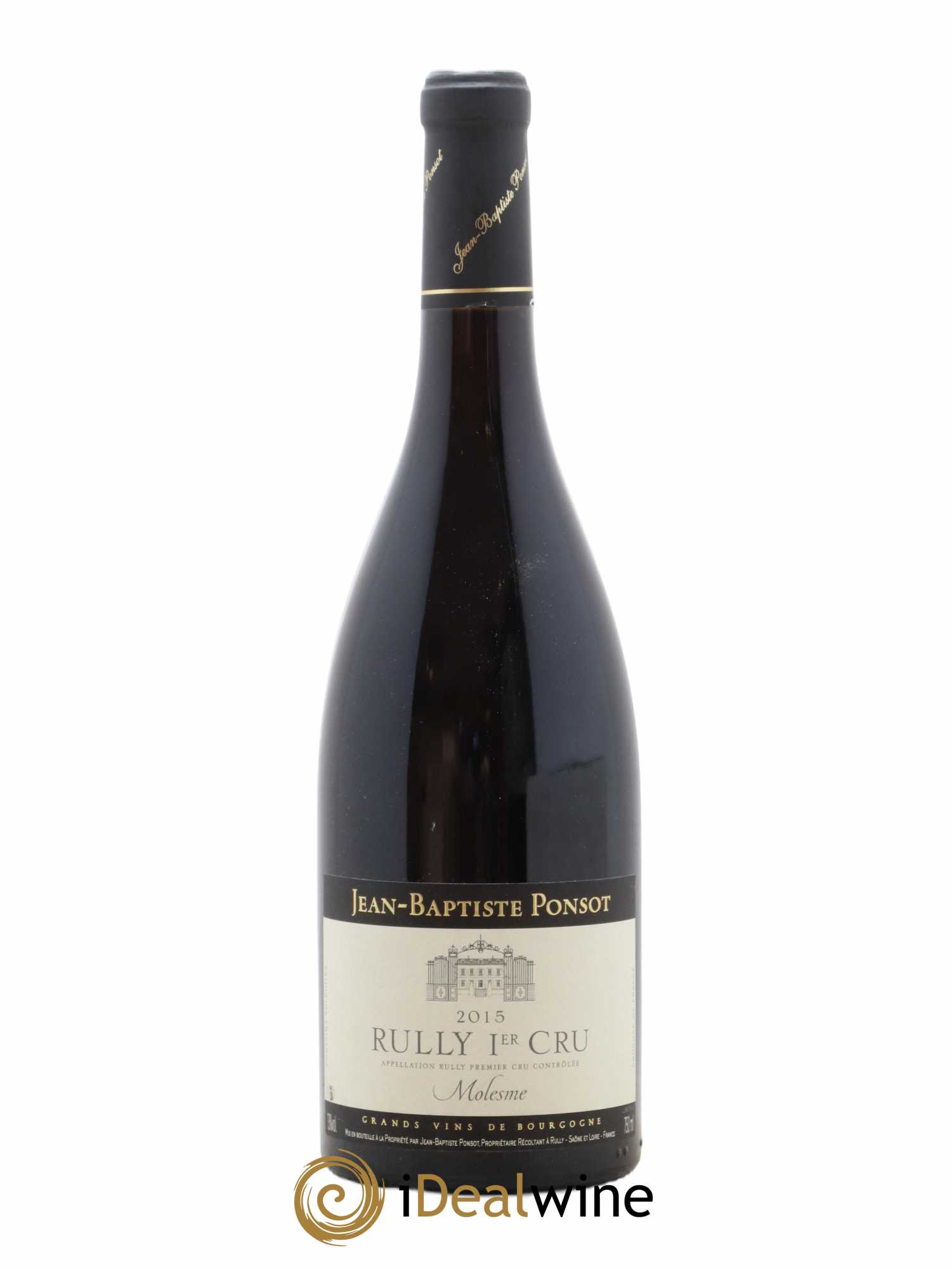 Rully 1er Cru Molesme Jean-Baptiste Ponsot 2015 - Lot de 1 bouteille - 0