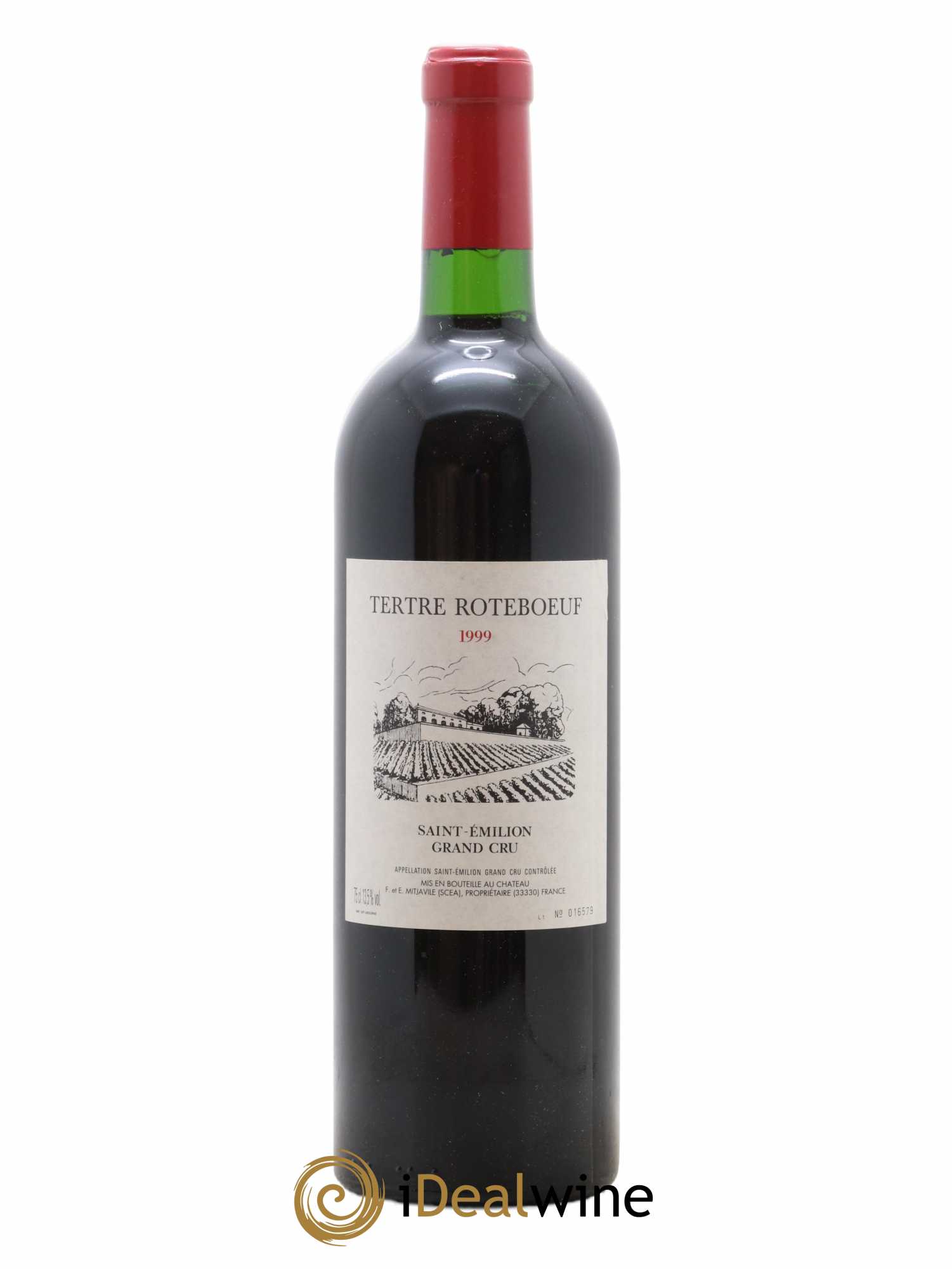Château Tertre Roteboeuf 1999 - Lot de 1 bouteille - 0