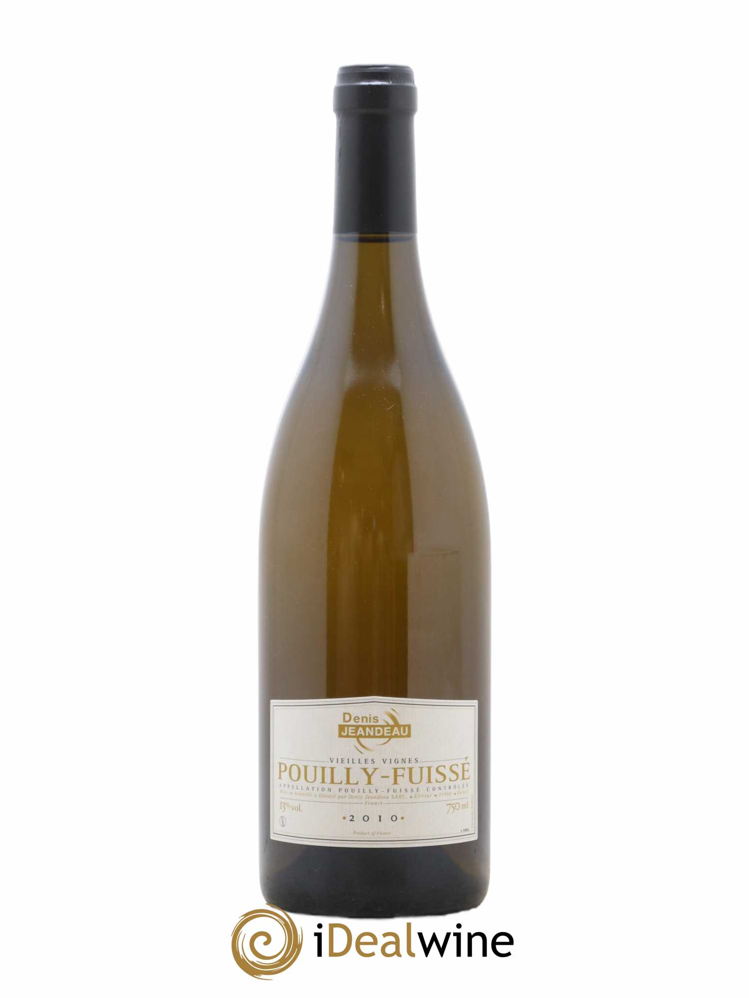 Pouilly-Fuissé Vieilles Vignes Denis Jeandeau 2010 - Posten von 1 Flasche - 0