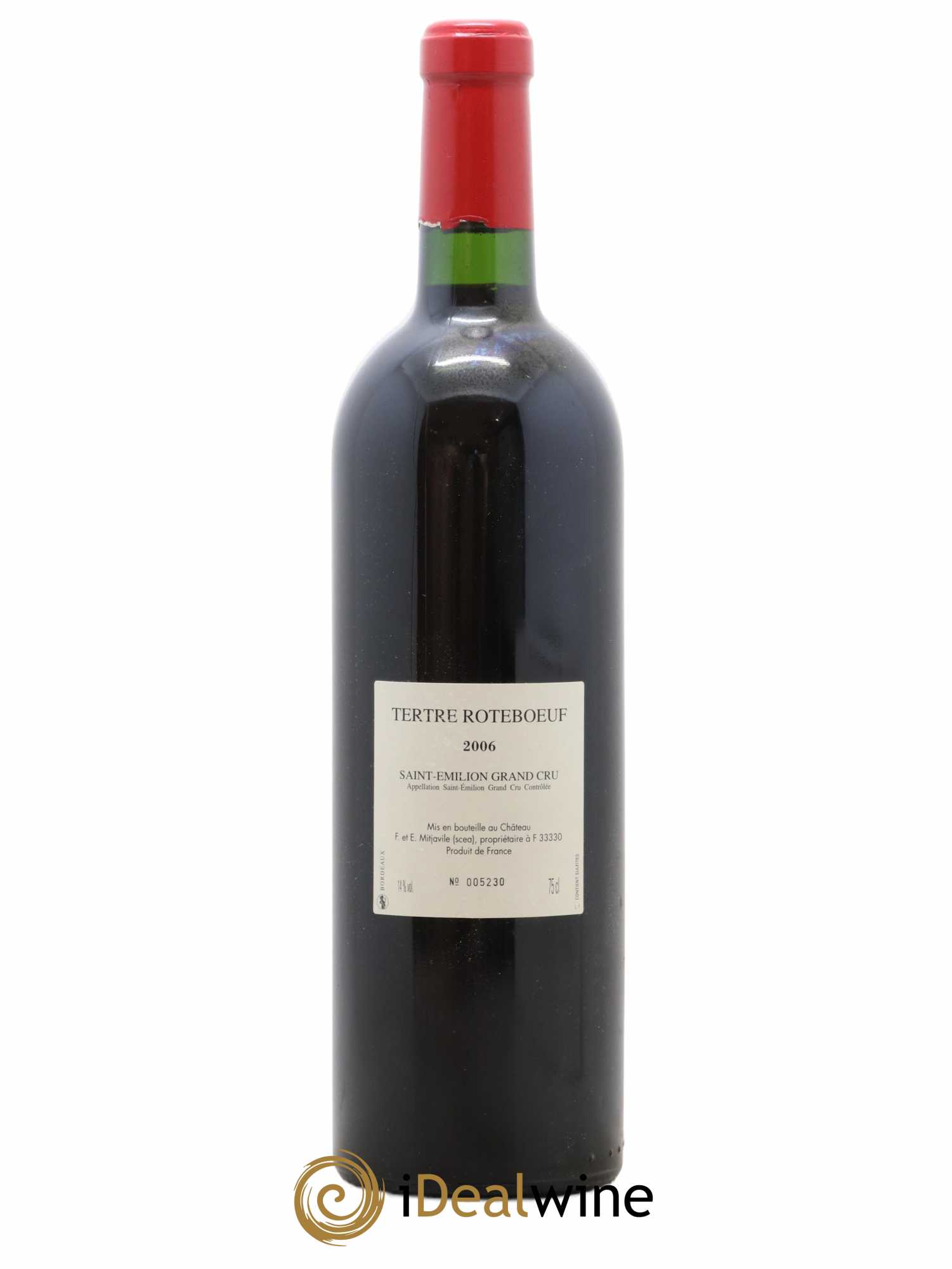 Château Tertre Roteboeuf 2006 - Lot de 1 bouteille - 1