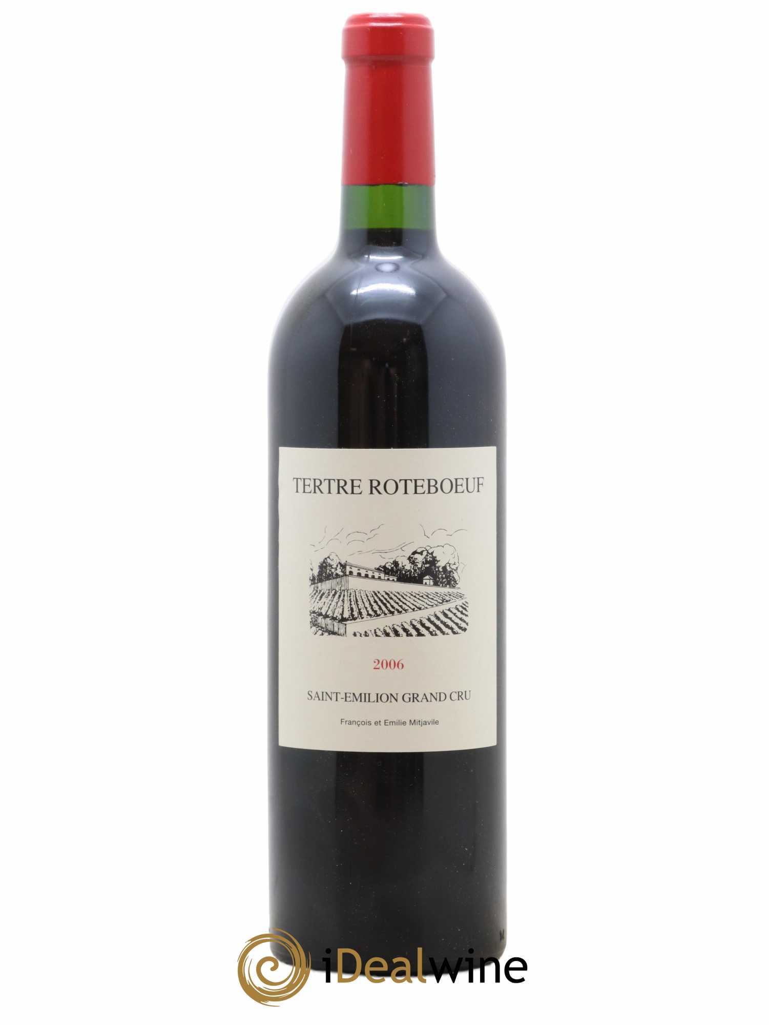 Château Tertre Roteboeuf 2006 - Lot de 1 bouteille - 0