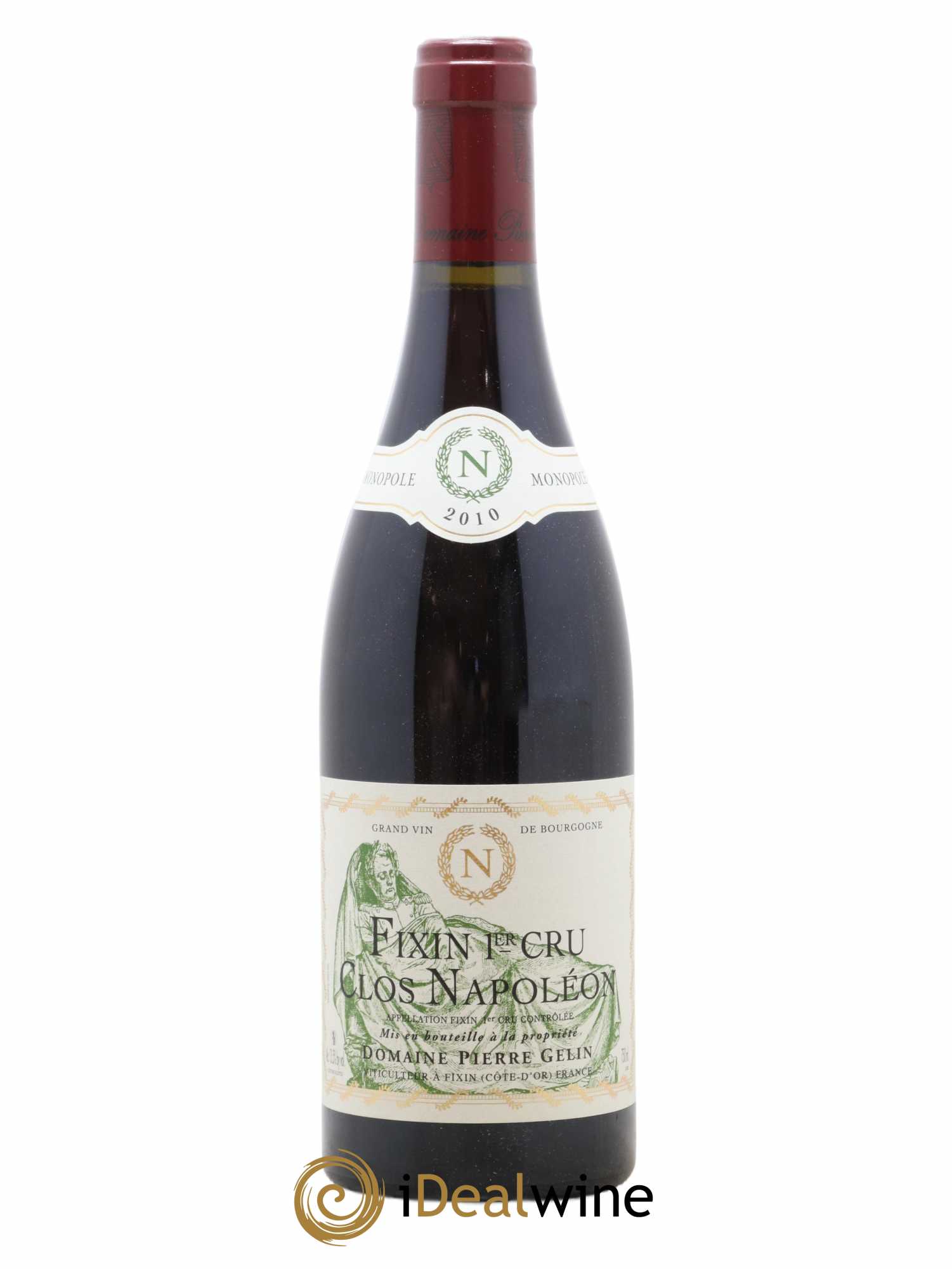 Fixin 1er Cru Clos Napoleon Pierre Gelin 2010 - Posten von 1 Flasche - 0