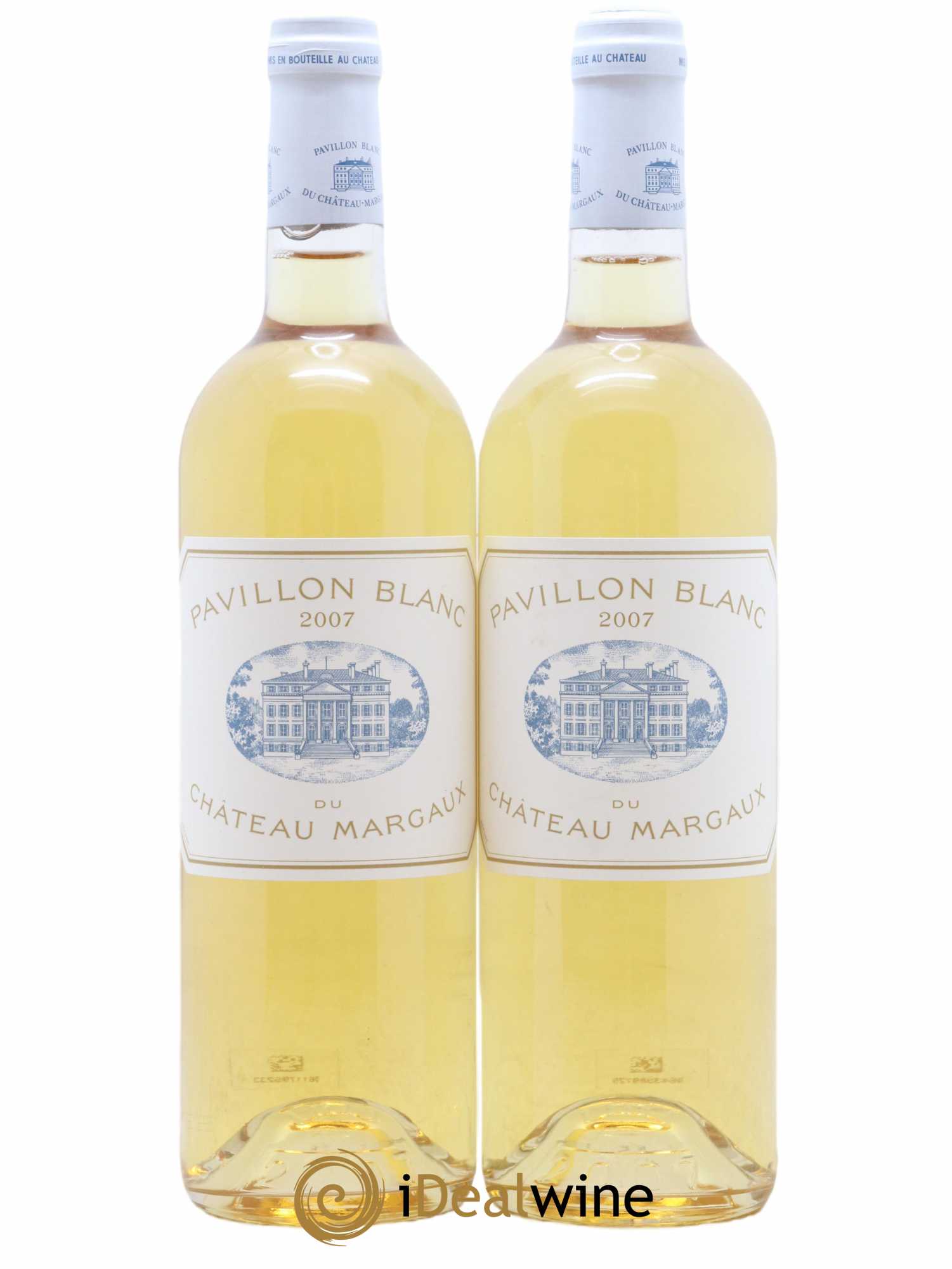 Pavillon Blanc du Château Margaux 2007 - Lot de 2 bouteilles - 0