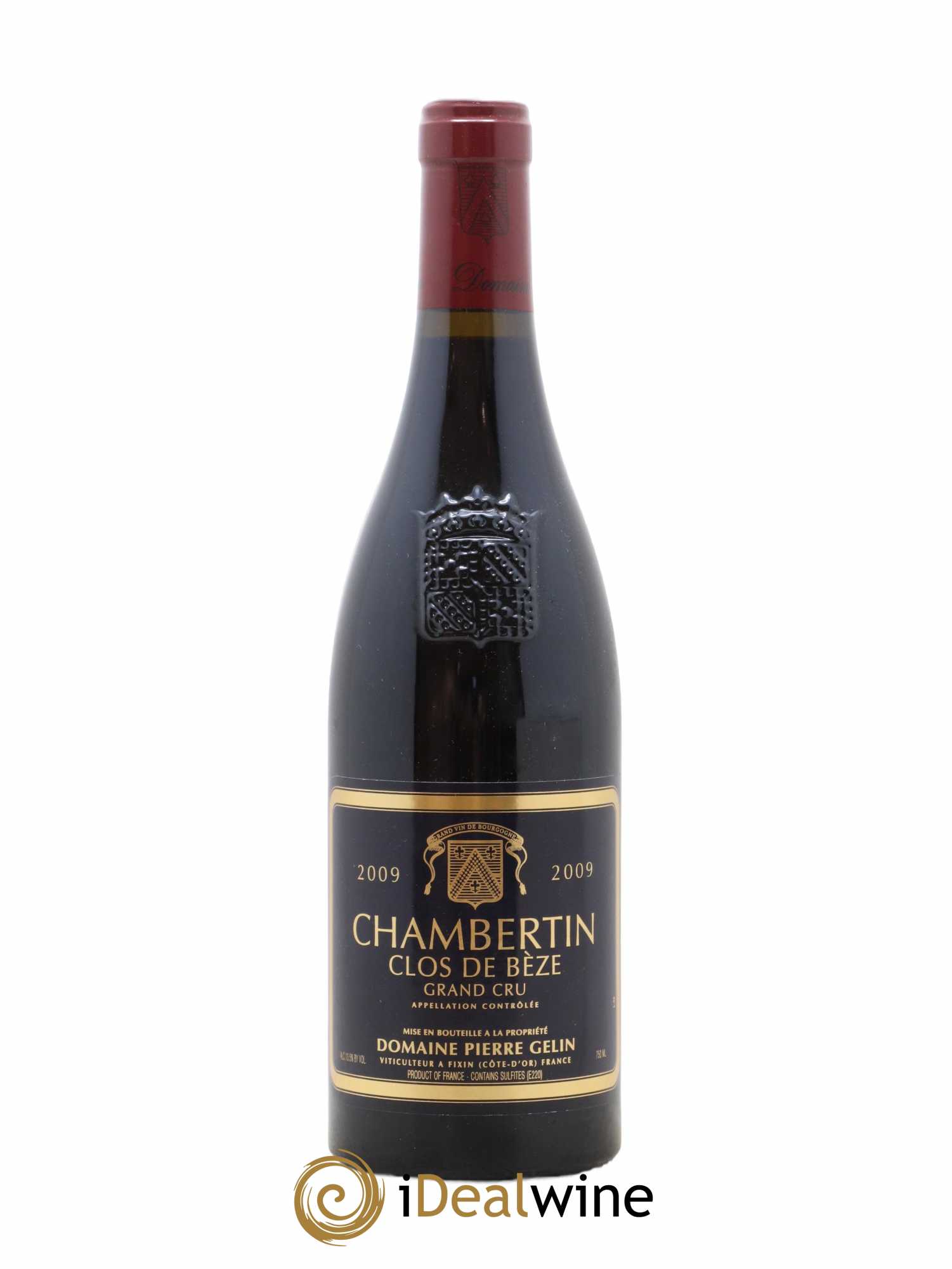 Chambertin Clos de Bèze Grand Cru Pierre Gelin 2009 - Lot de 1 bouteille - 0