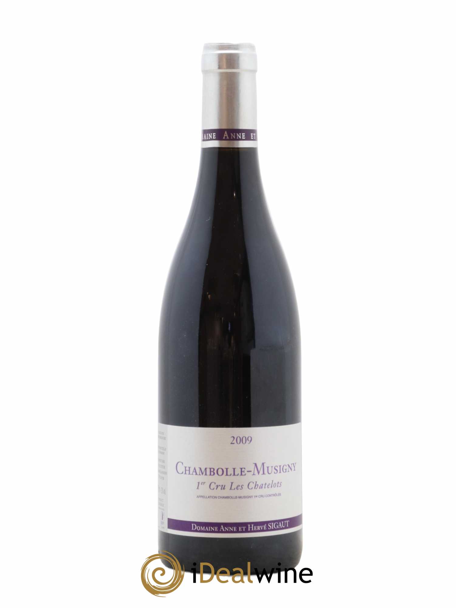 Chambolle-Musigny 1er Cru Les Chatelots Anne et Hervé Sigaut (Domaine) 2009 - Lot de 1 bouteille - 0
