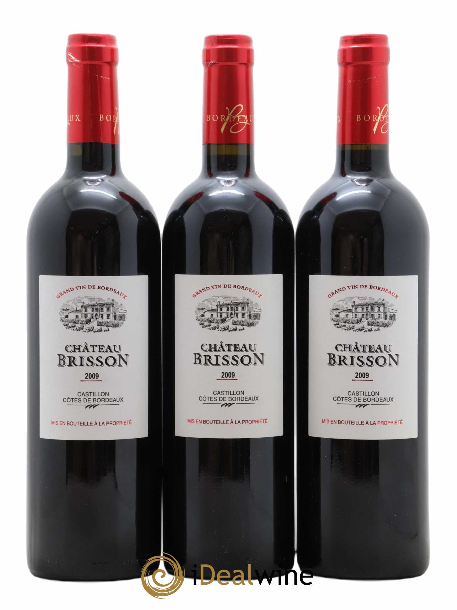 Château Brisson 2009 - Lot de 3 bouteilles - 0