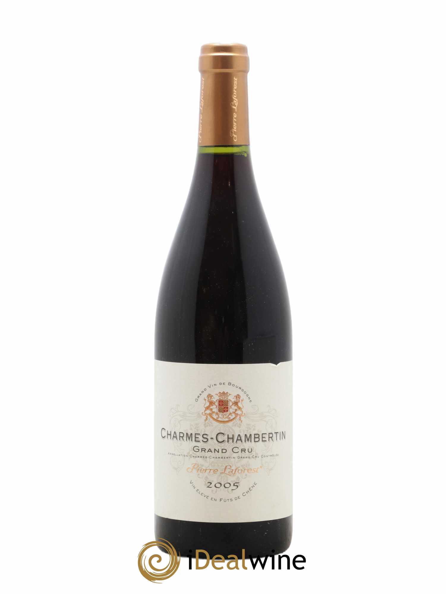Charmes-Chambertin Grand Cru Pierre Laforest 2005 - Lot de 1 bouteille - 0