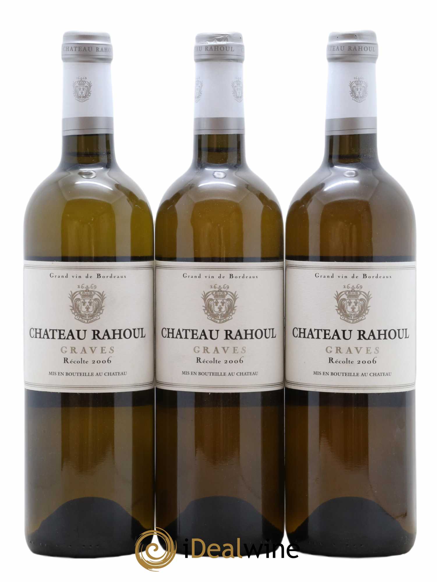 Château Rahoul 2006 - Lot de 3 bouteilles - 0