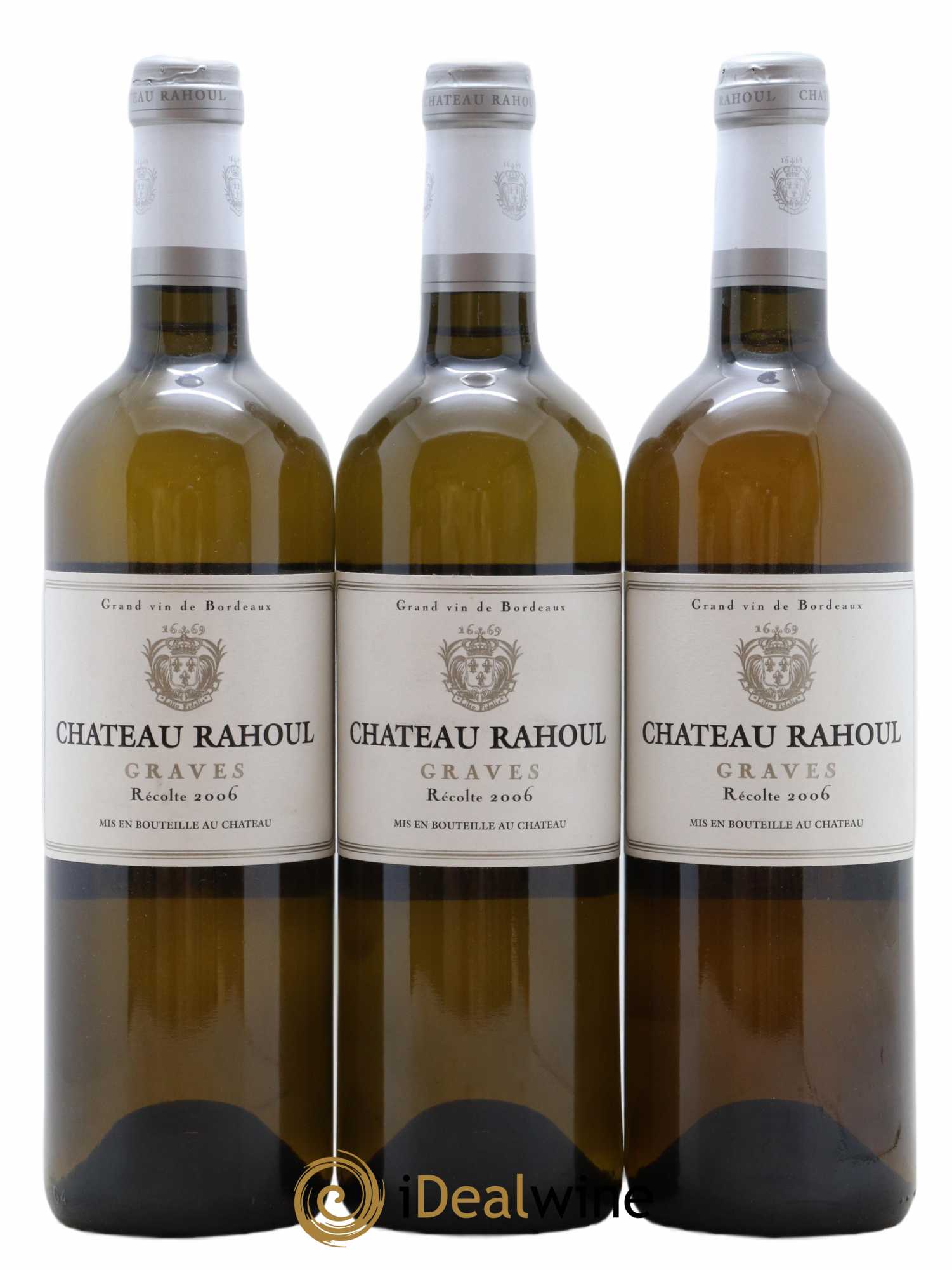 Château Rahoul 2006 - Lot de 3 bouteilles - 0